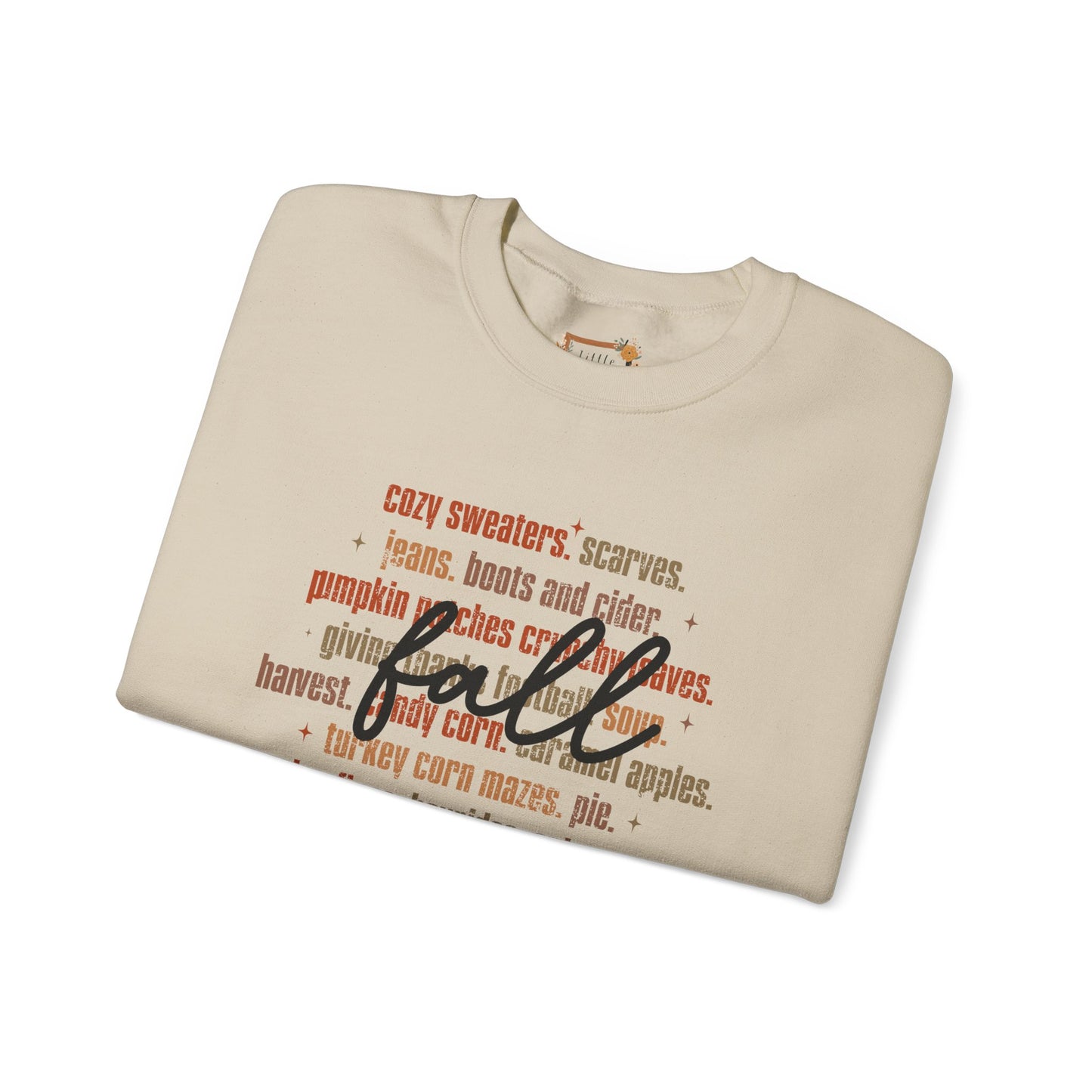 Cozy Fall Sweatshirt - Unisex Heavy Blend™ Crewneck, Autumn Fashion, Perfect Gift, Pumpkin Spice Vibe, Warm & Casual Wear