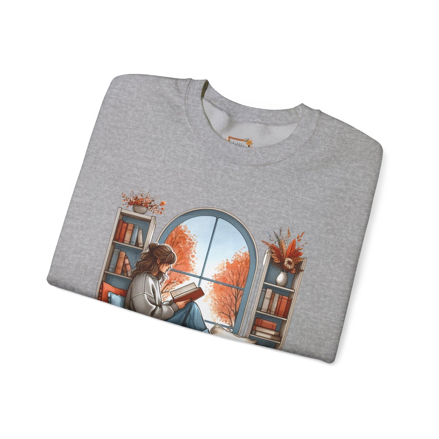 Reading Sweatshirt β Cozy Crewneck for Book Lovers | Perfect Gift for Readers, Students & Teachers | Soft & Durable,