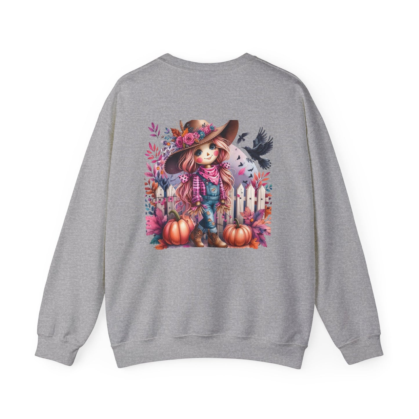 Girly Scarecrow Crewneck Sweatshirt