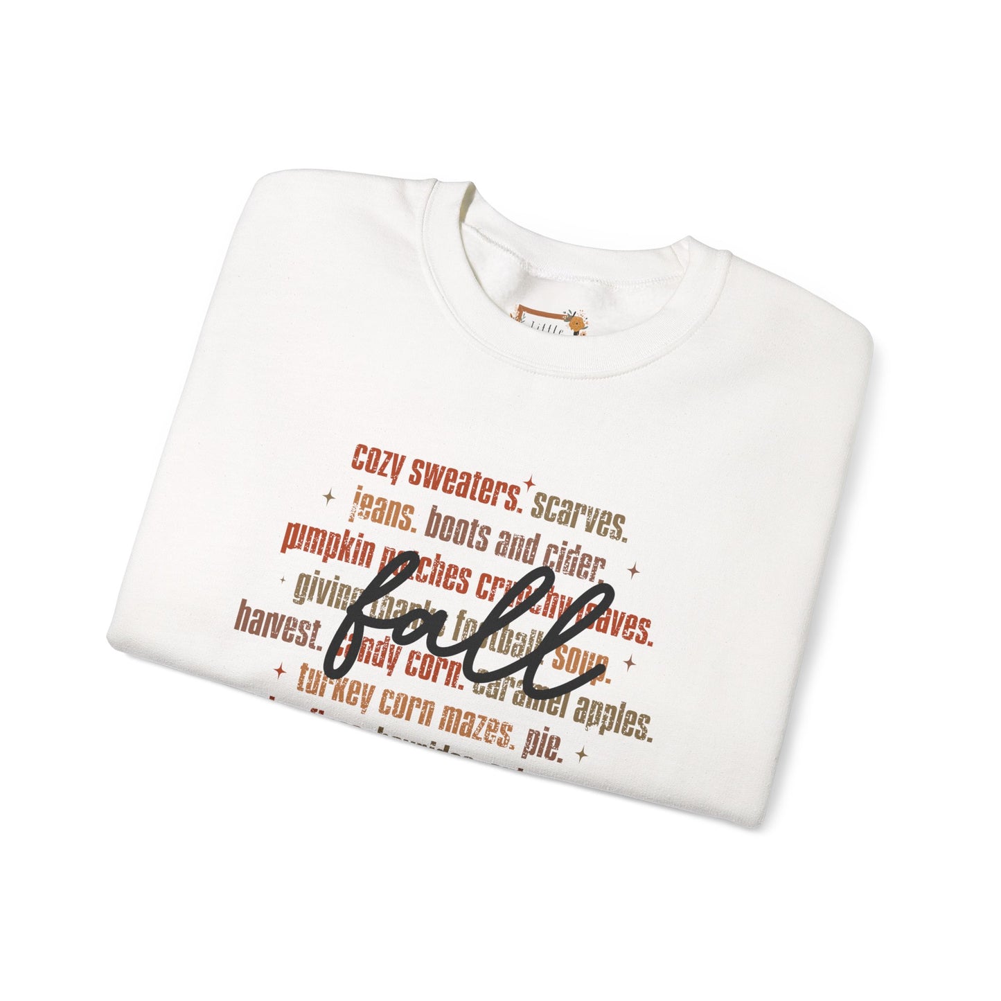 Cozy Fall Sweatshirt - Unisex Heavy Blend™ Crewneck, Autumn Fashion, Perfect Gift, Pumpkin Spice Vibe, Warm & Casual Wear