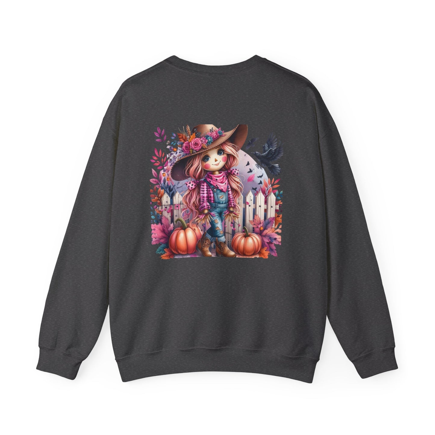 Girly Scarecrow Crewneck Sweatshirt