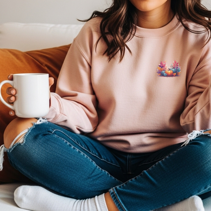 Girly Scarecrow Crewneck Sweatshirt