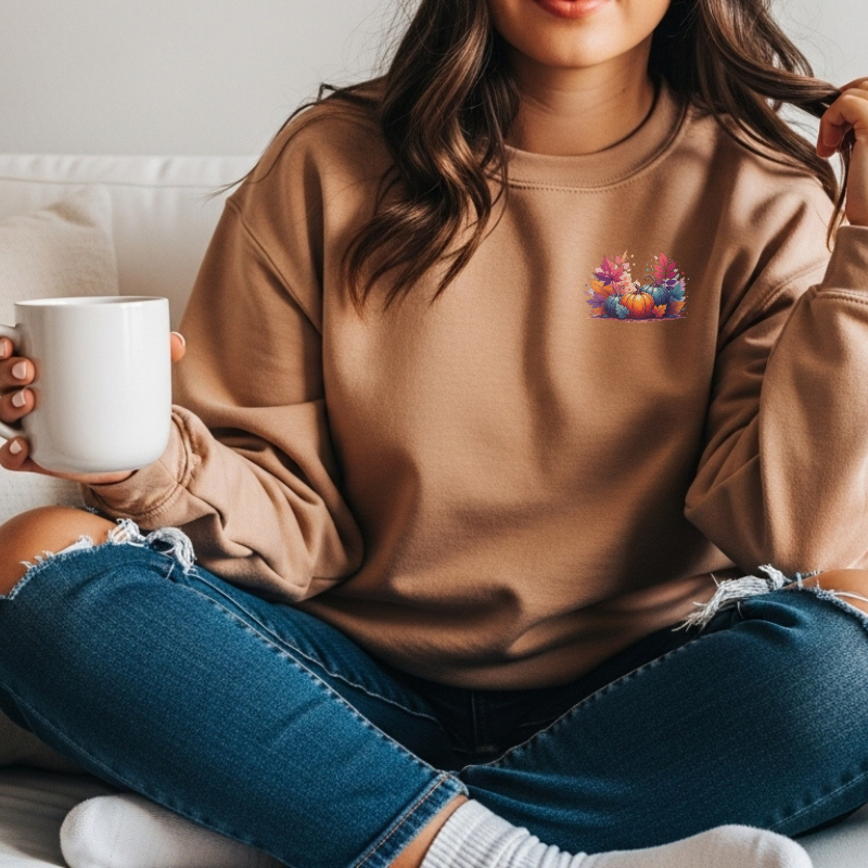Girly Scarecrow Crewneck Sweatshirt