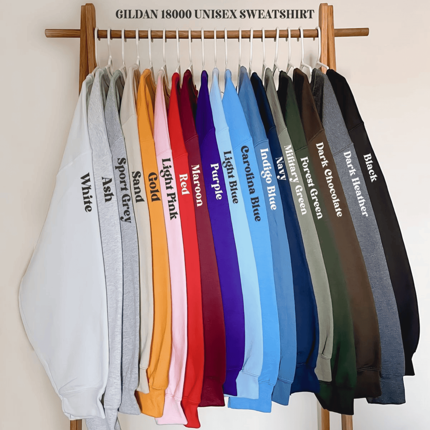 Easter Landscape Faith Sweatshirt (Front Only) • Christian Mountain Cross Crewneck • Floral Resurrection Scene Graphic