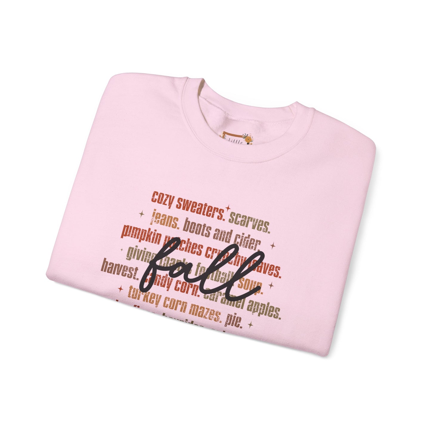 Cozy Fall Sweatshirt - Unisex Heavy Blend™ Crewneck, Autumn Fashion, Perfect Gift, Pumpkin Spice Vibe, Warm & Casual Wear