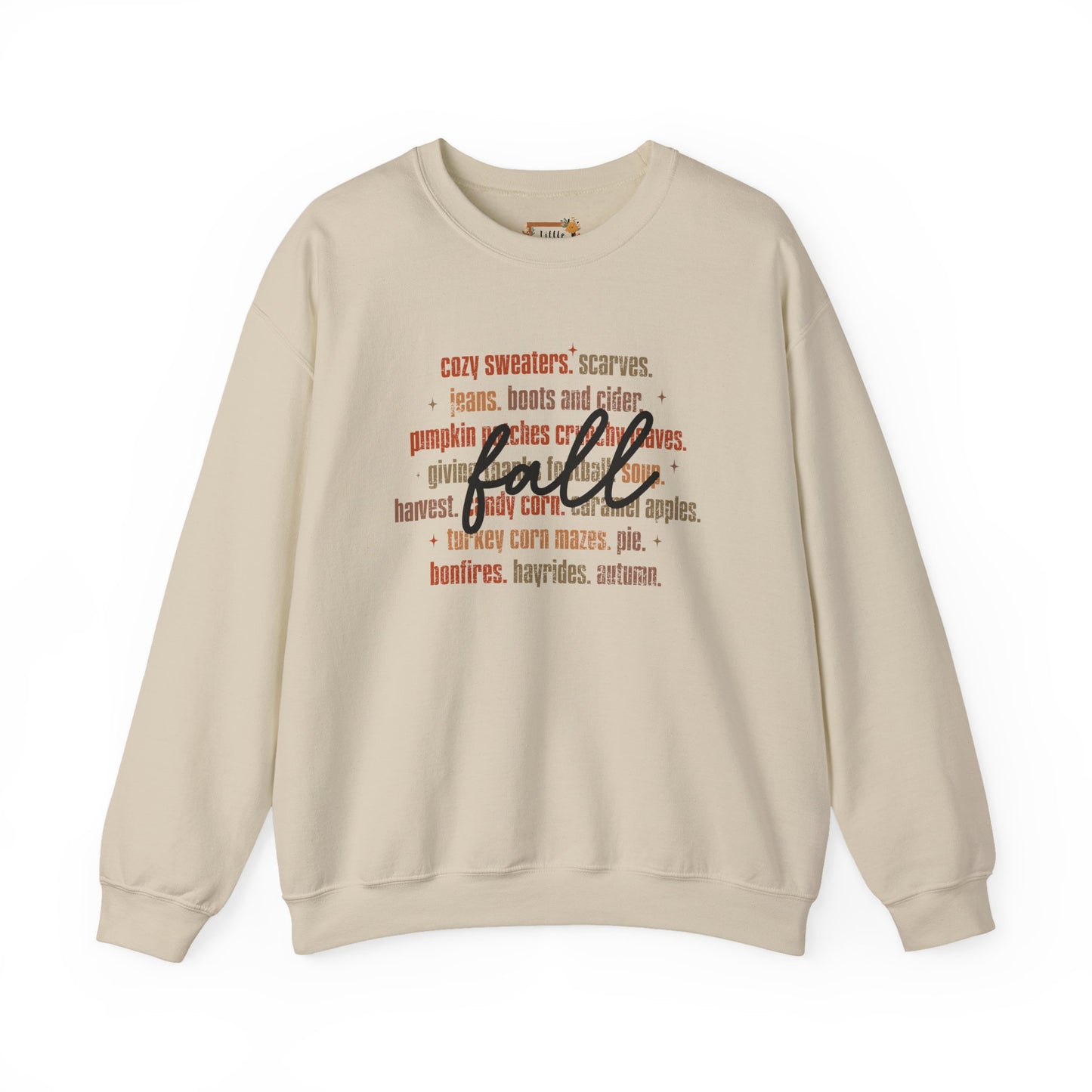 Cozy Fall Sweatshirt - Unisex Heavy Blend™ Crewneck, Autumn Fashion, Perfect Gift, Pumpkin Spice Vibe, Warm & Casual Wear