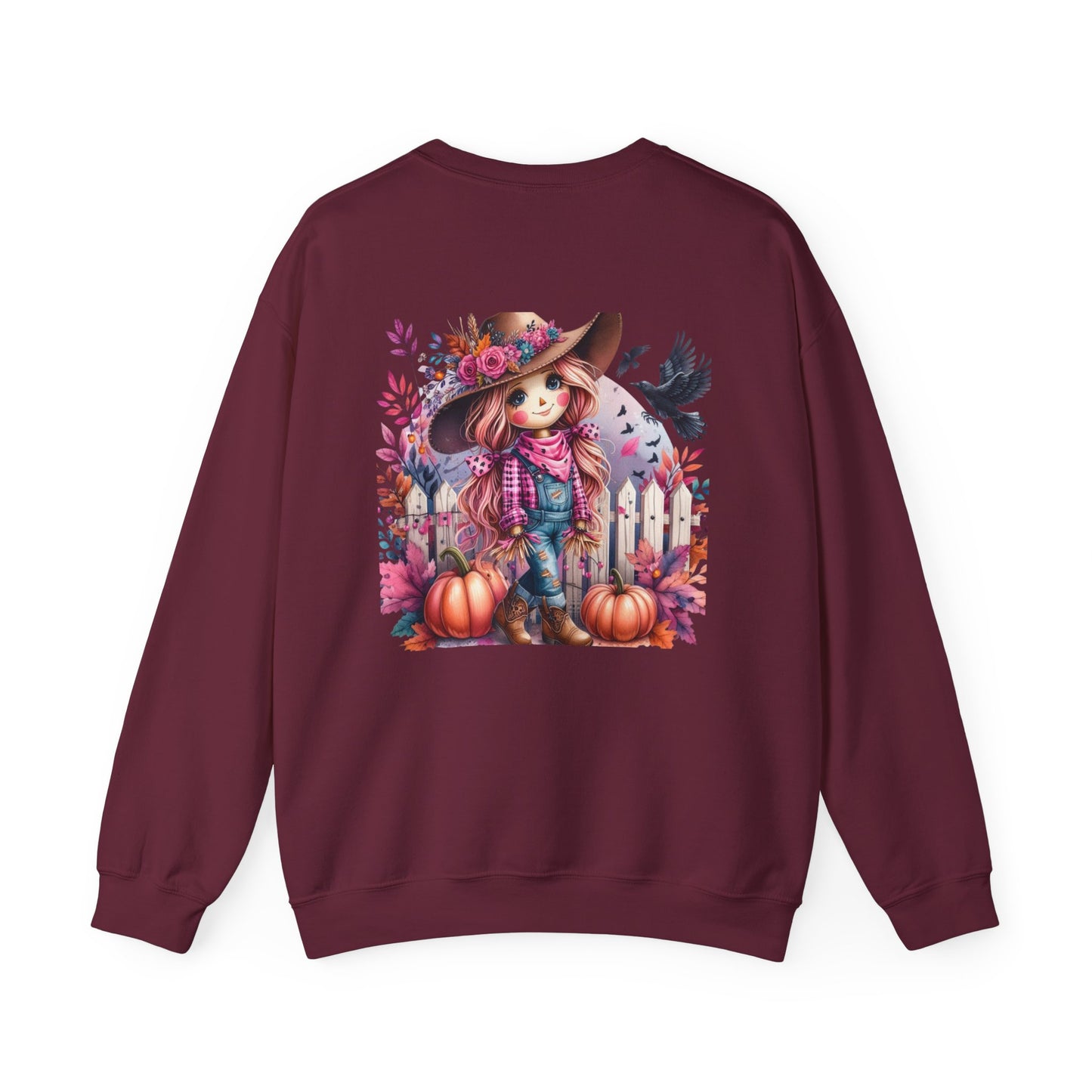 Girly Scarecrow Crewneck Sweatshirt