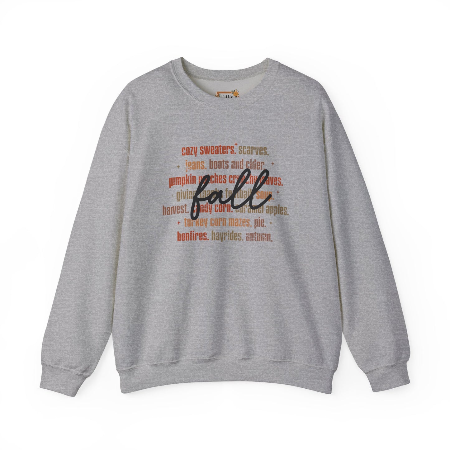 Cozy Fall Sweatshirt - Unisex Heavy Blend™ Crewneck, Autumn Fashion, Perfect Gift, Pumpkin Spice Vibe, Warm & Casual Wear
