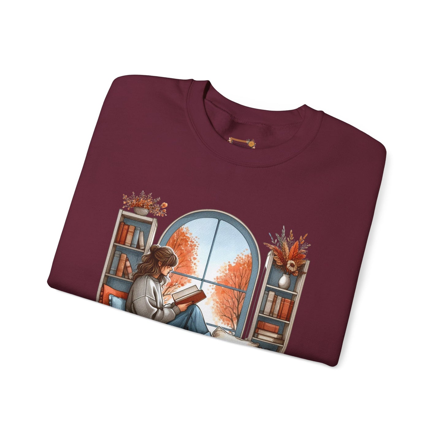 Reading Sweatshirt β Cozy Crewneck for Book Lovers | Perfect Gift for Readers, Students & Teachers | Soft & Durable,