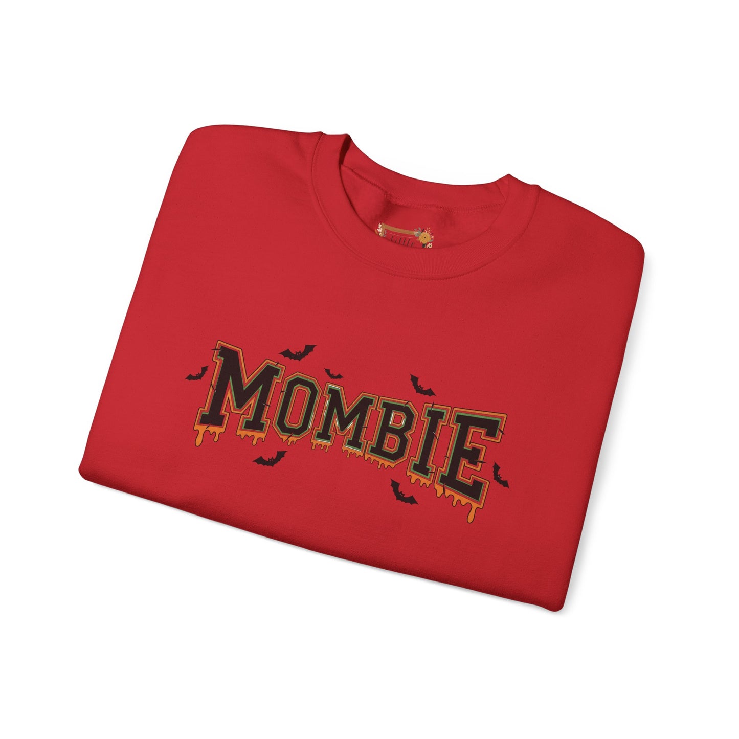Mombie Crewneck Sweatshirt - Cozy Halloween Apparel, Great Gift for Moms, Fall Fashion, Spooky Season, Funny Sweater