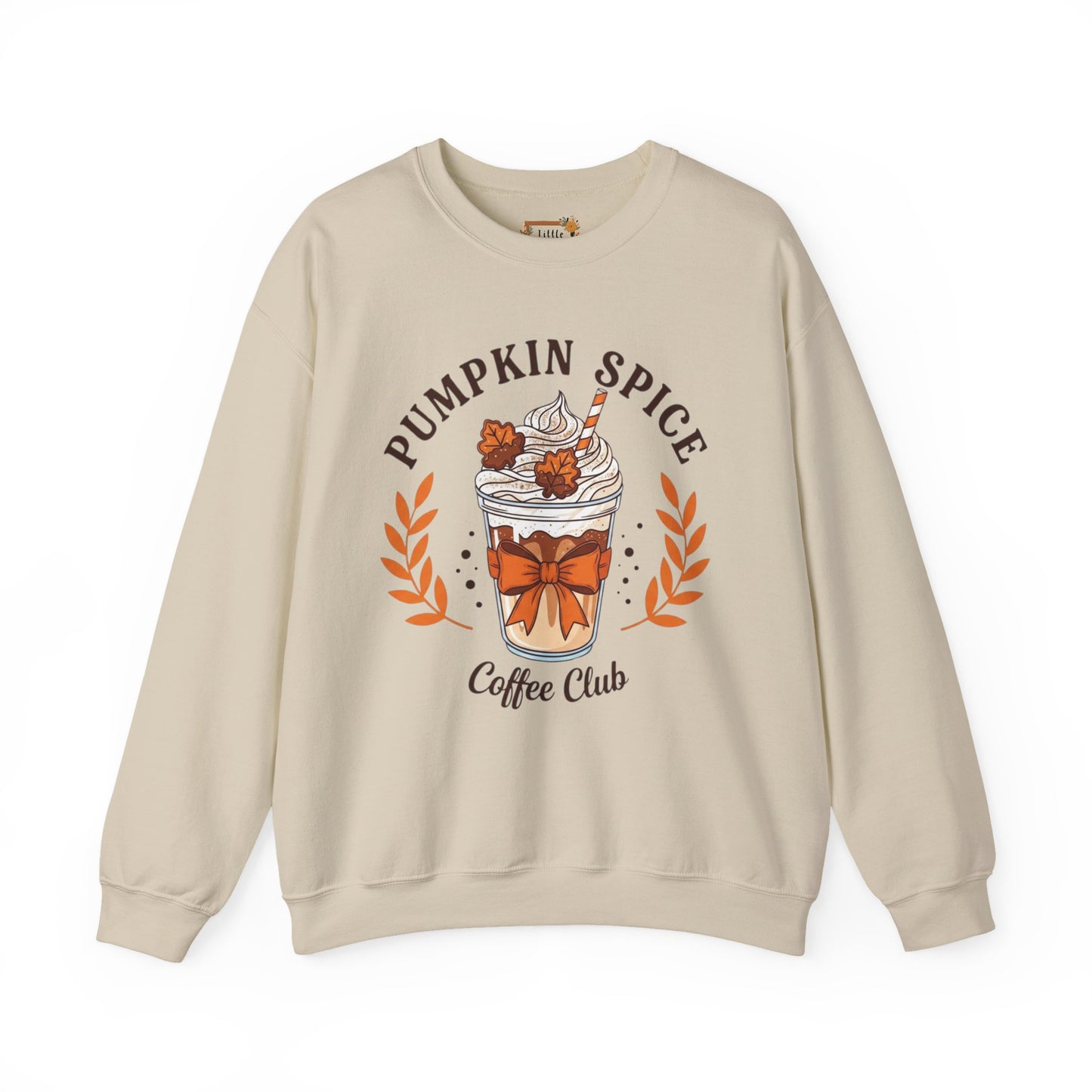 Pumpkin Spice Coffee Club Sweatshirt, Cozy Fall Apparel, Unisex Crewneck, Gift for Coffee Lovers, Autumn Fashion