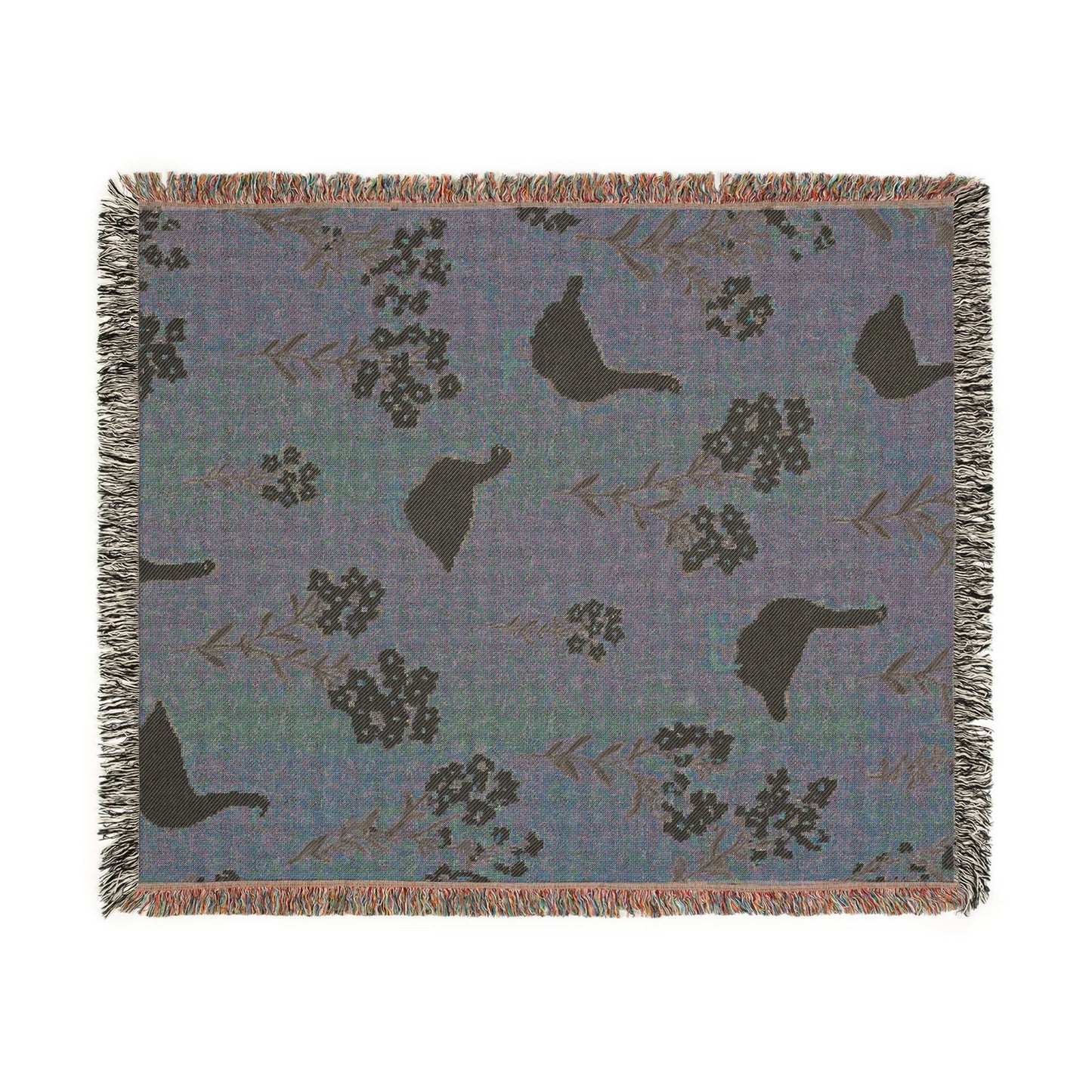 Nursery Duck Woven Blanket — Cozy Baby Shower & Nursery Throw