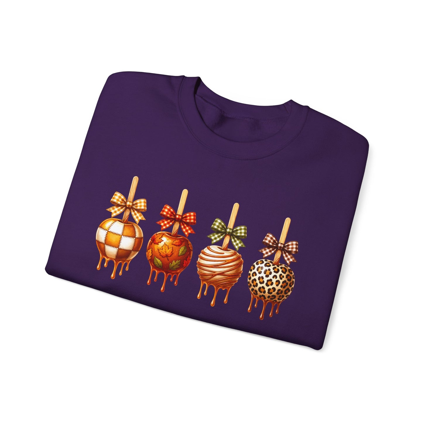 Caramel Apple Crewneck • Fall Apple Shirt • Autumn Graphic Tee • Baseball Caramel Apple Tee • Pumpkin Spice Shirt • Cute Fall Sweatshirt • Comfort Colors Tee