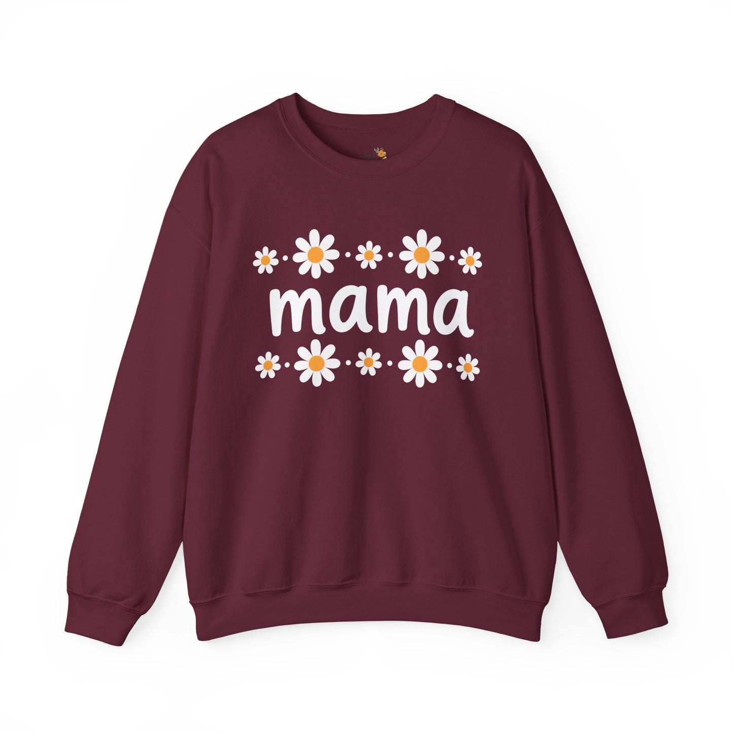Retro Daisy Mama Crewneck • Floral Mama Sweatshirt • Cozy Motherhood Gift • Boutique Mom Pullover