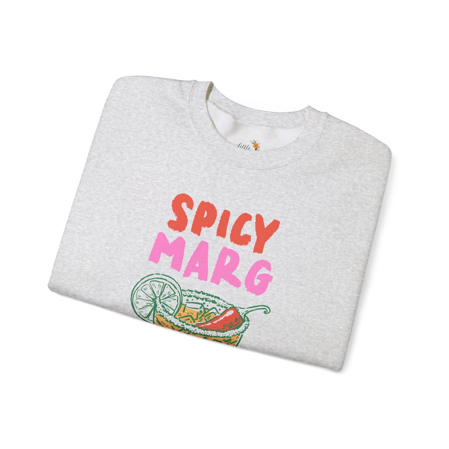 Spicy Marg Sweatshirt • Margarita Summer Crewneck • Girls Night Vacation Sweatshirt • Beach Fiesta Pullover