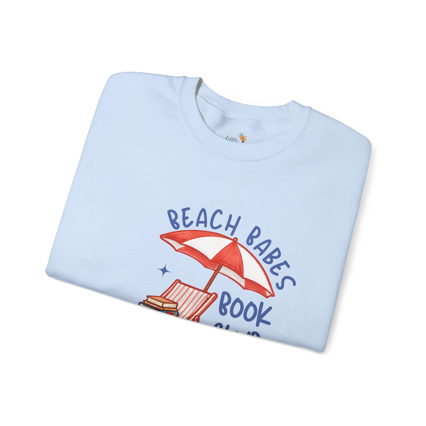 Beach Babes Book Club Sweatshirt • Beach Reader Crewneck • Coastal Summer Book Lover Pullover