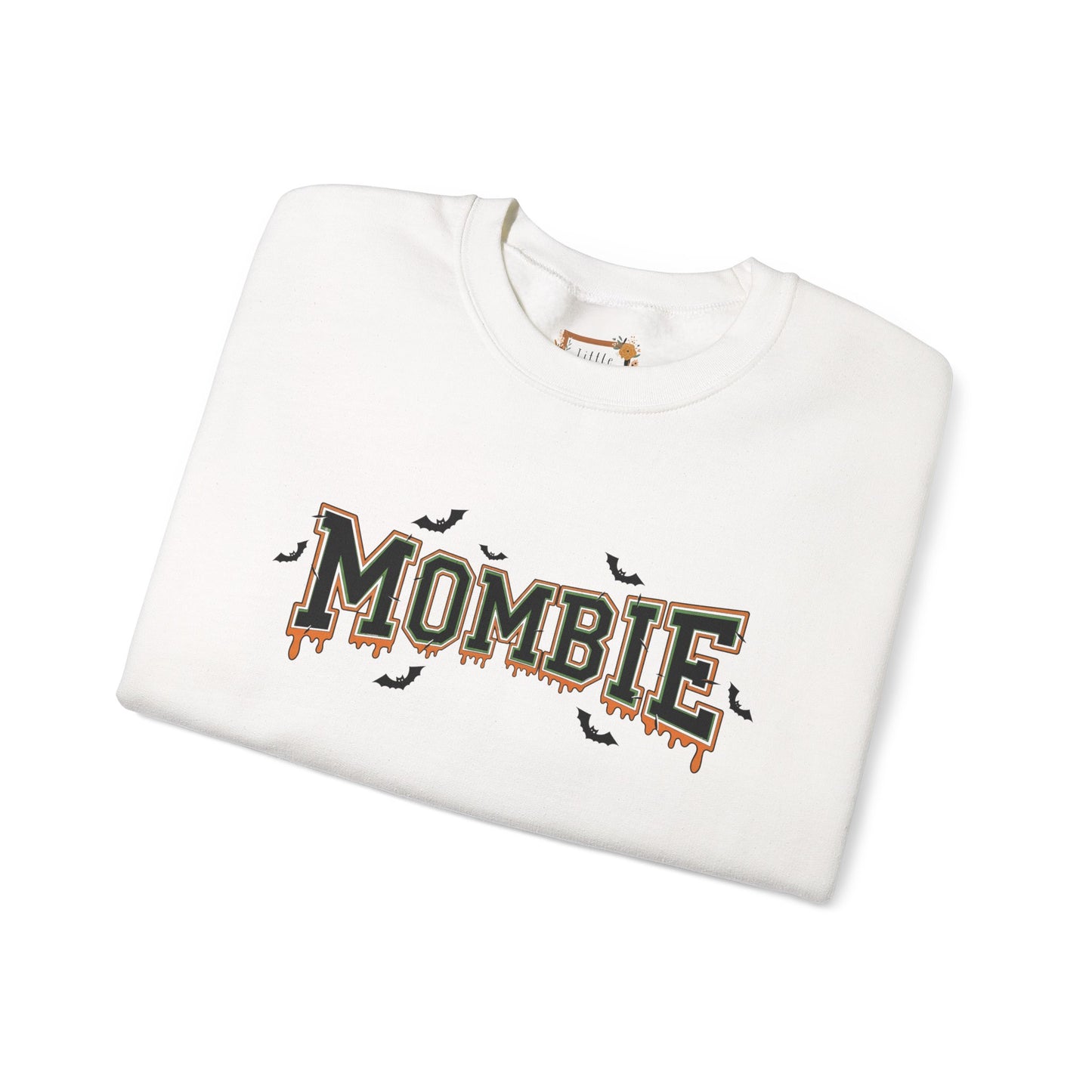 Mombie Crewneck Sweatshirt - Cozy Halloween Apparel, Great Gift for Moms, Fall Fashion, Spooky Season, Funny Sweater