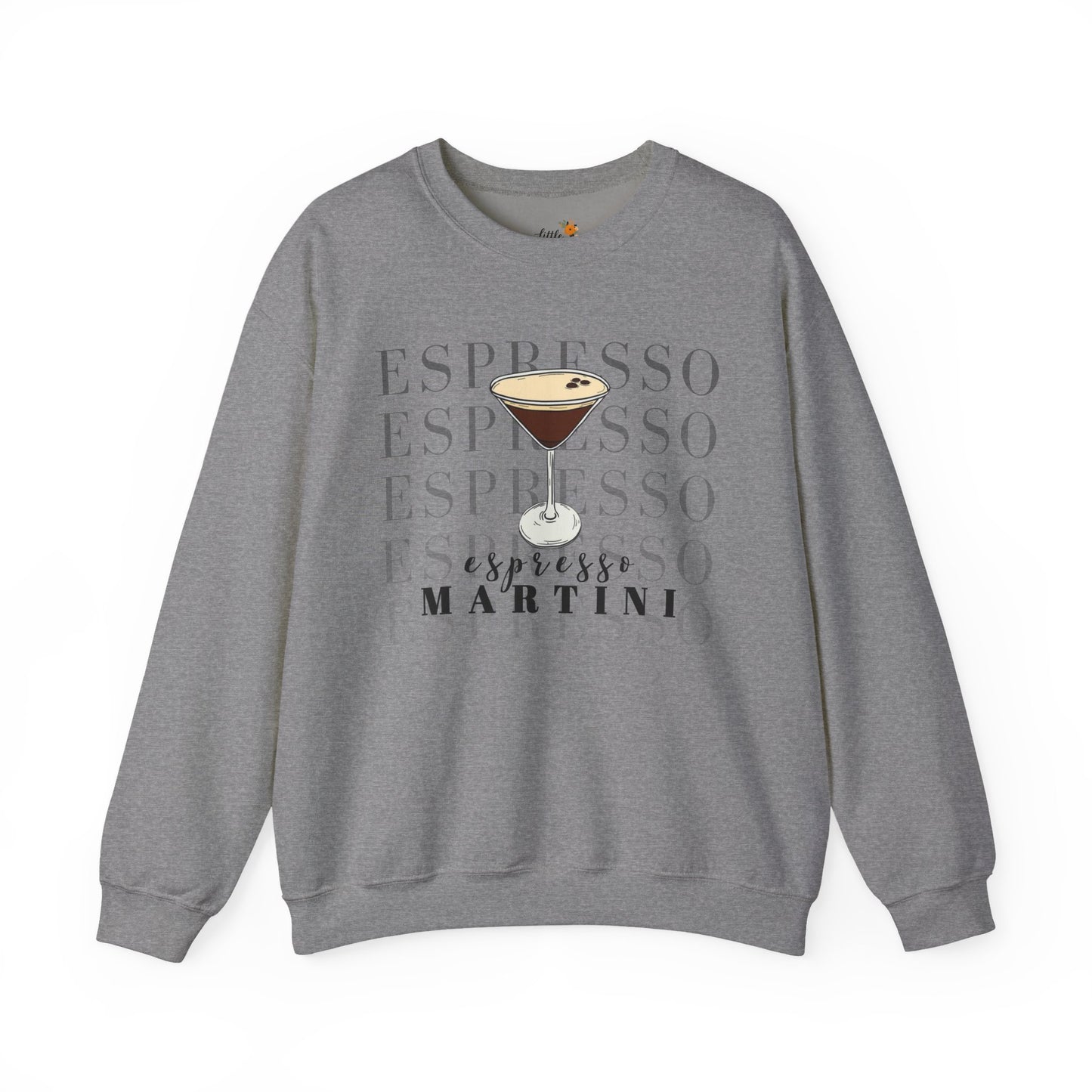 Espresso Martini Crewneck Sweatshirt — Cocktail Lover Graphic Sweatshirt