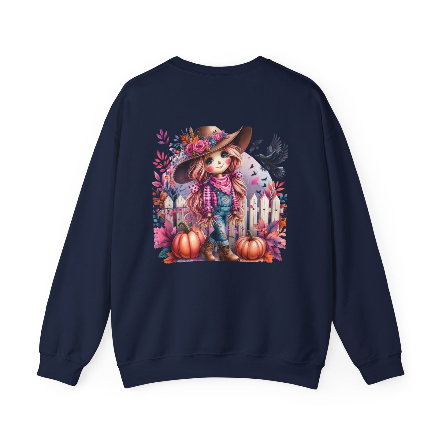 Girly Scarecrow Crewneck Sweatshirt