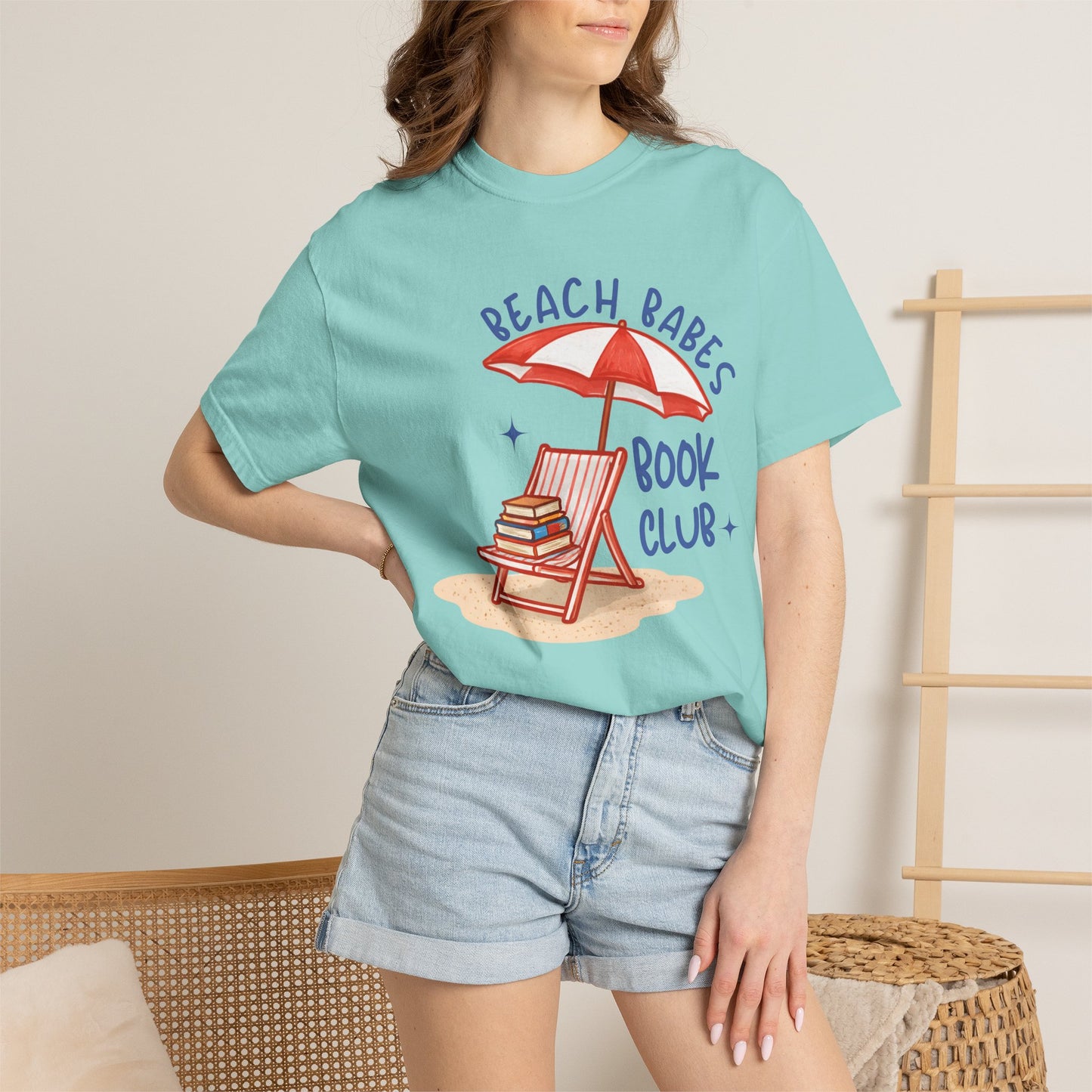 Beach Babes Book Club Shirt • Beach Reader Graphic Tee • Coastal Summer Book Lover Shirt • Vacation Outfit