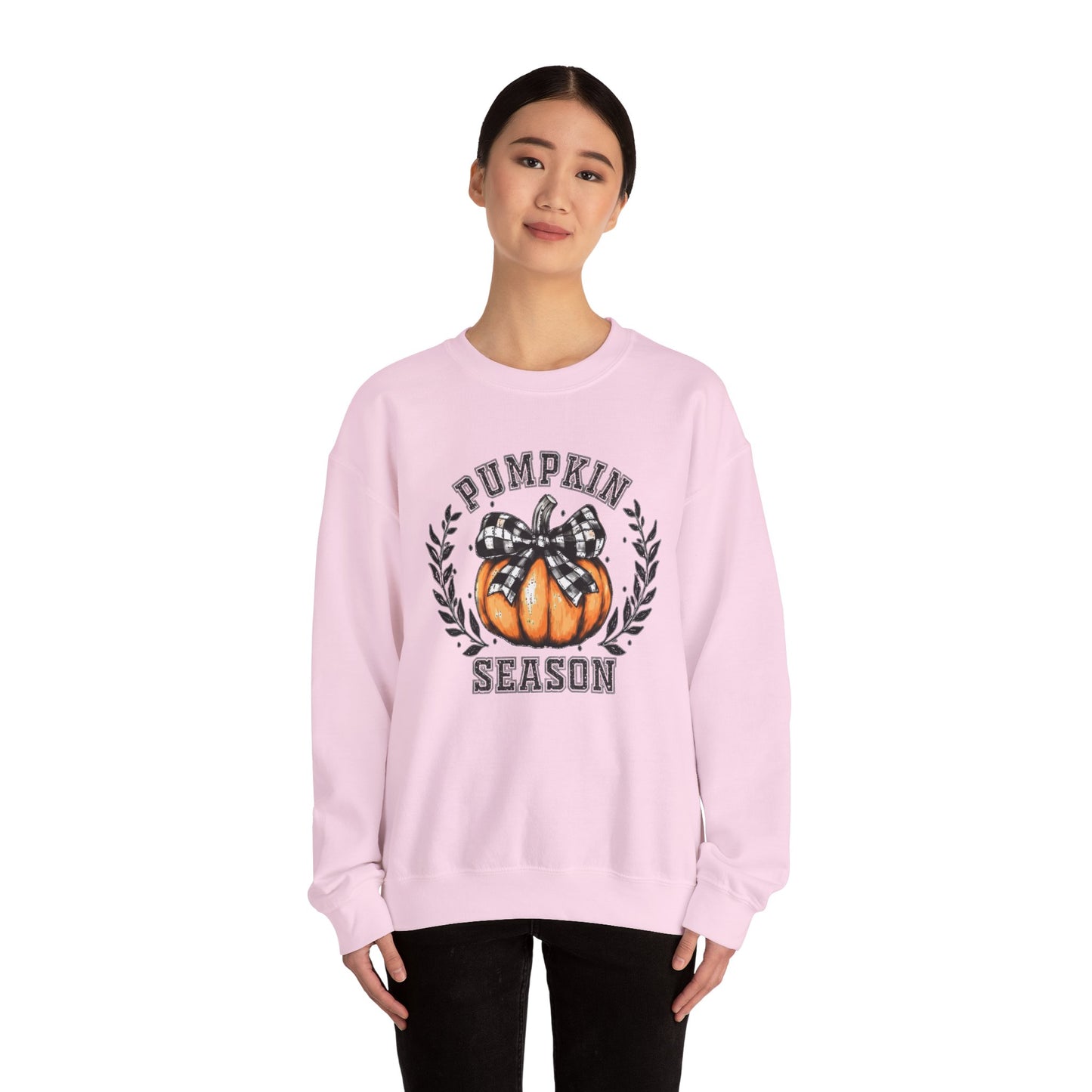 Pumpkin Season Crewneck Sweatshirt, Cozy Fall Apparel, Unisex Sweatshirt, Autumn Fashion, Thanksgiving Gift, Seasonal Style