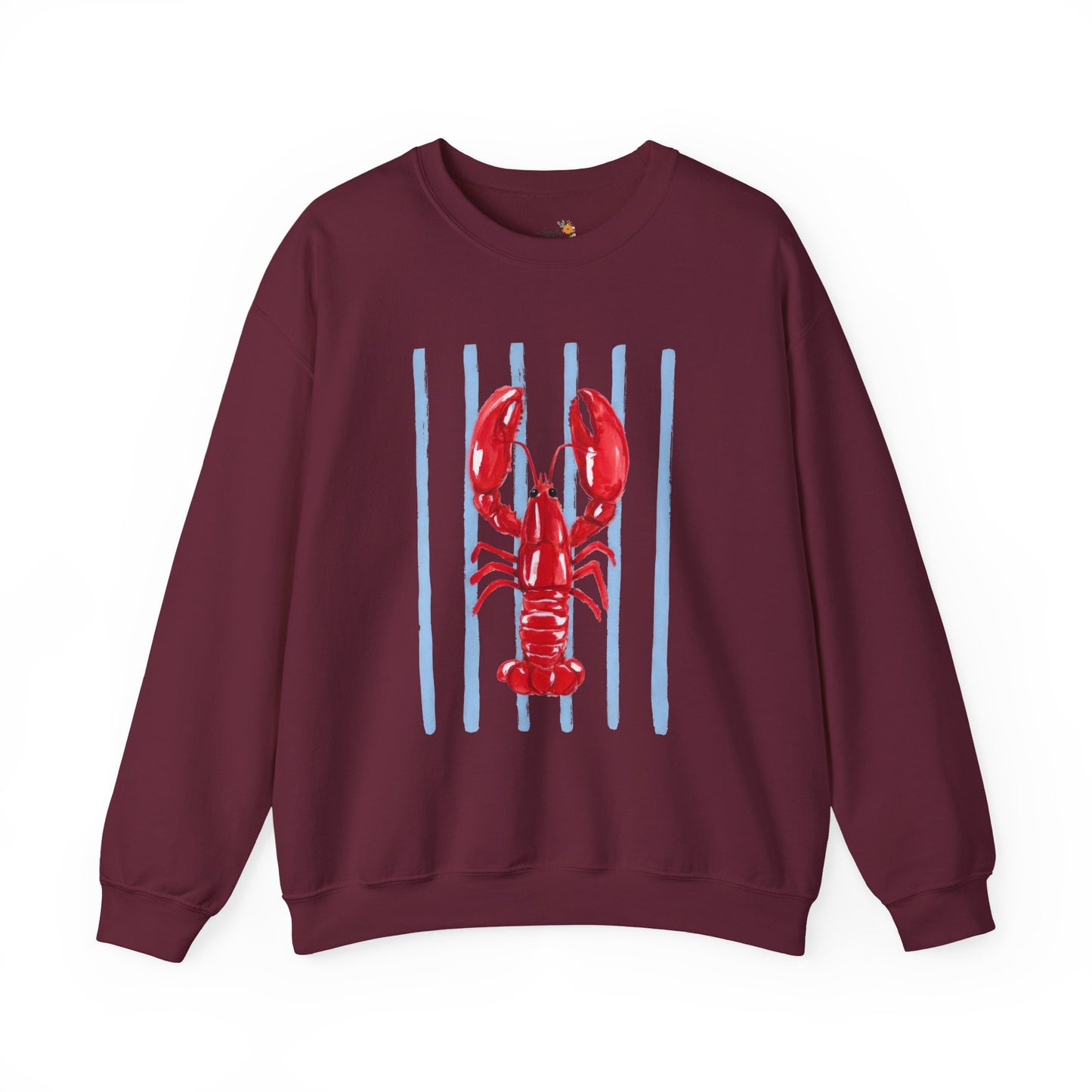Coastal Lobster Sweatshirt • Beach Vacation Crewneck • Summer Coastal Graphic Sweatshirt • Nautical Pullover