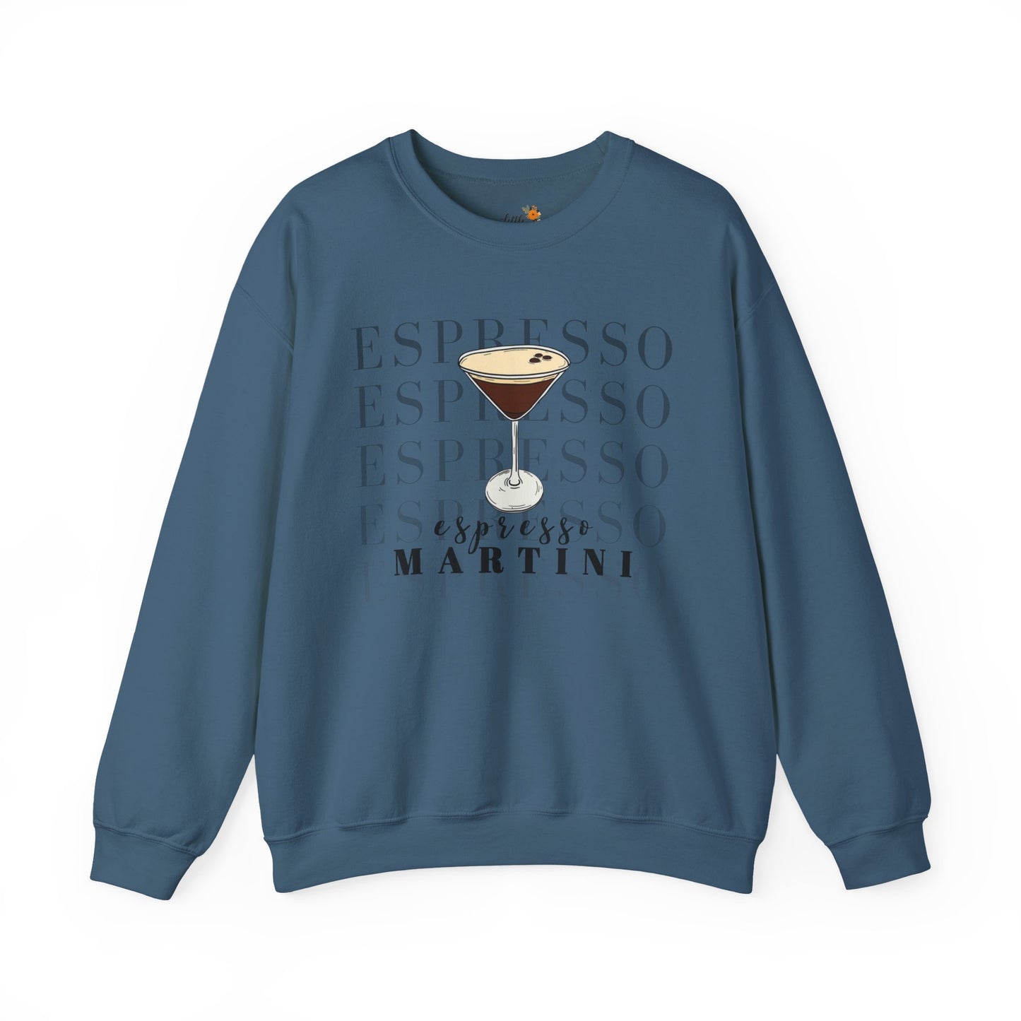 Espresso Martini Crewneck Sweatshirt — Cocktail Lover Graphic Sweatshirt