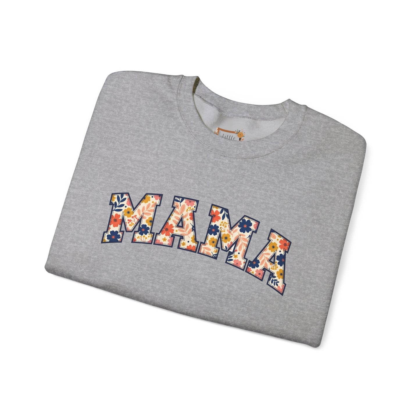Mama Graphic Crewneck Sweatshirt, Cozy Mom Sweatshirt, Mother's Day Gift, Unisex Family Wear, Fall Layering Essential