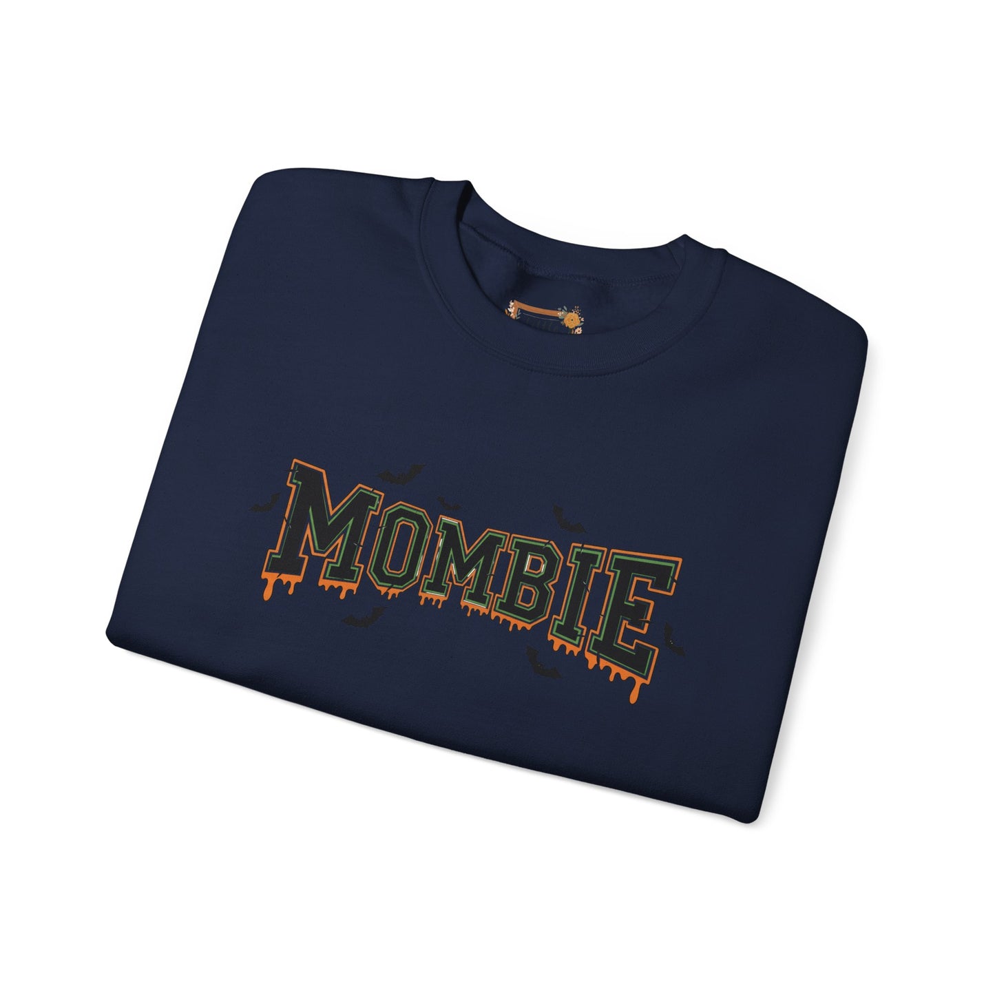 Mombie Crewneck Sweatshirt - Cozy Halloween Apparel, Great Gift for Moms, Fall Fashion, Spooky Season, Funny Sweater