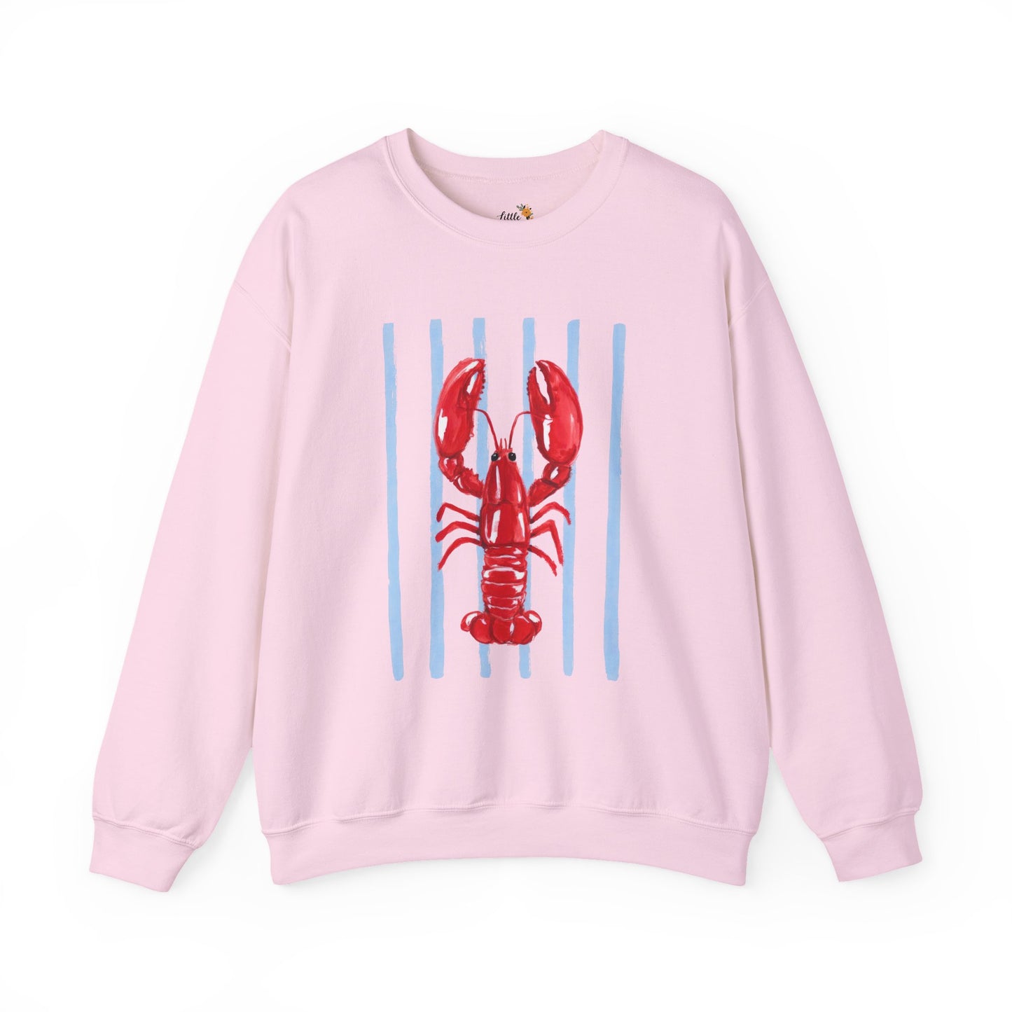 Coastal Lobster Sweatshirt • Beach Vacation Crewneck • Summer Coastal Graphic Sweatshirt • Nautical Pullover