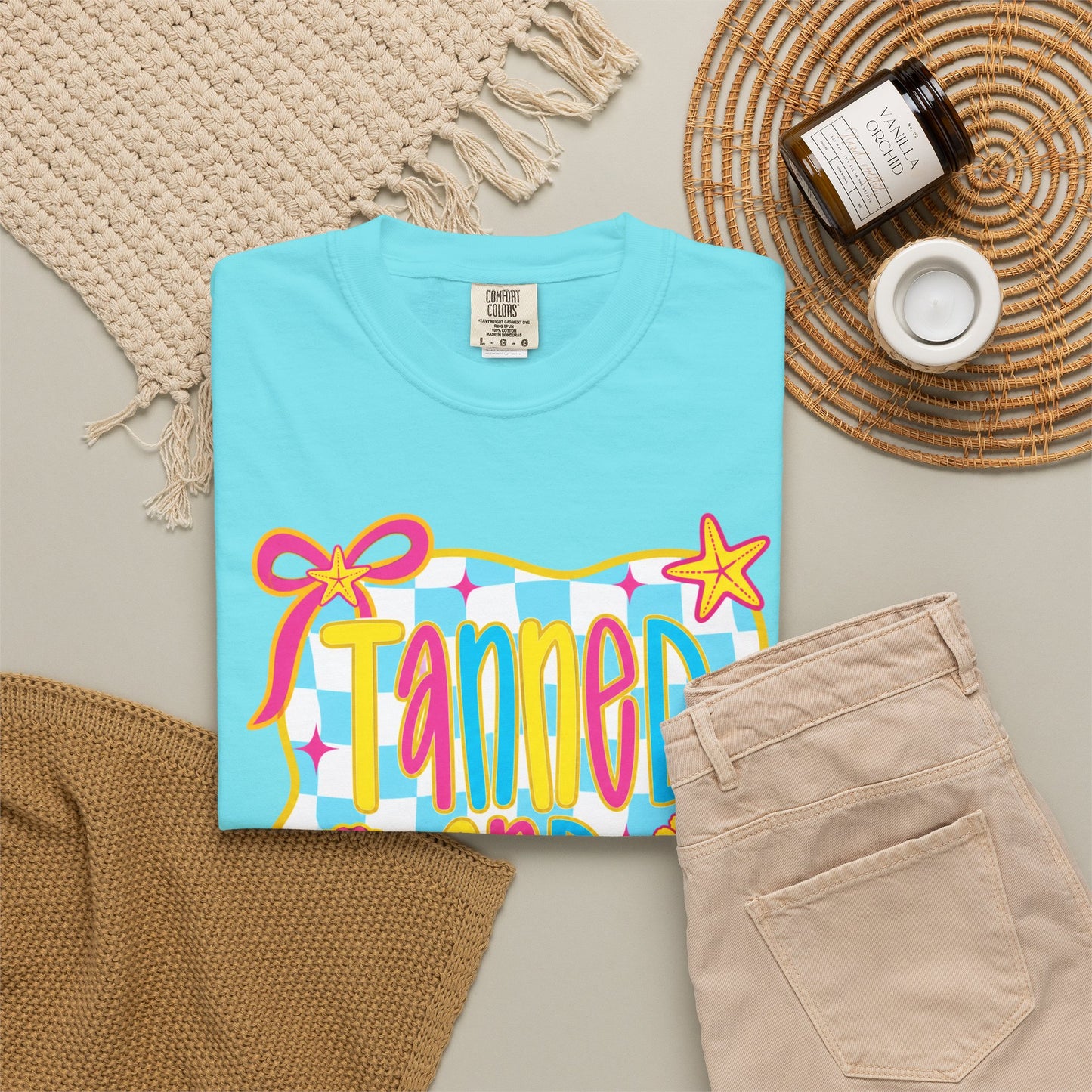 Tanned and Tipsy Shirt • Beach Vacation Graphic Tee • Summer Beach Girl Shirt • Tropical Summer Outfit