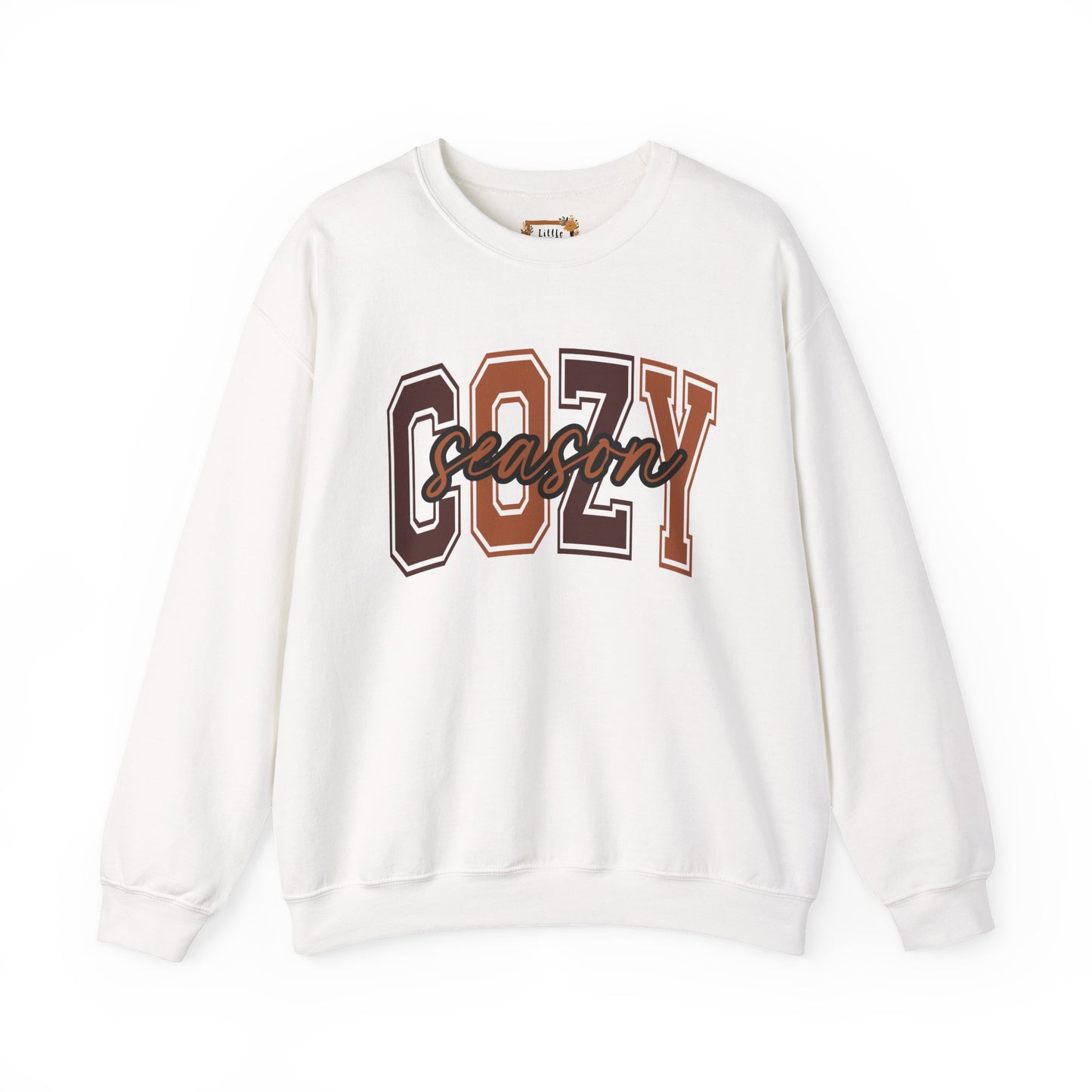 Cozy Season Sweatshirt, Unisex Crew Sweatshirt for Fall, Perfect Gift for Autumn, Comfy Fashion, Holiday Apparel