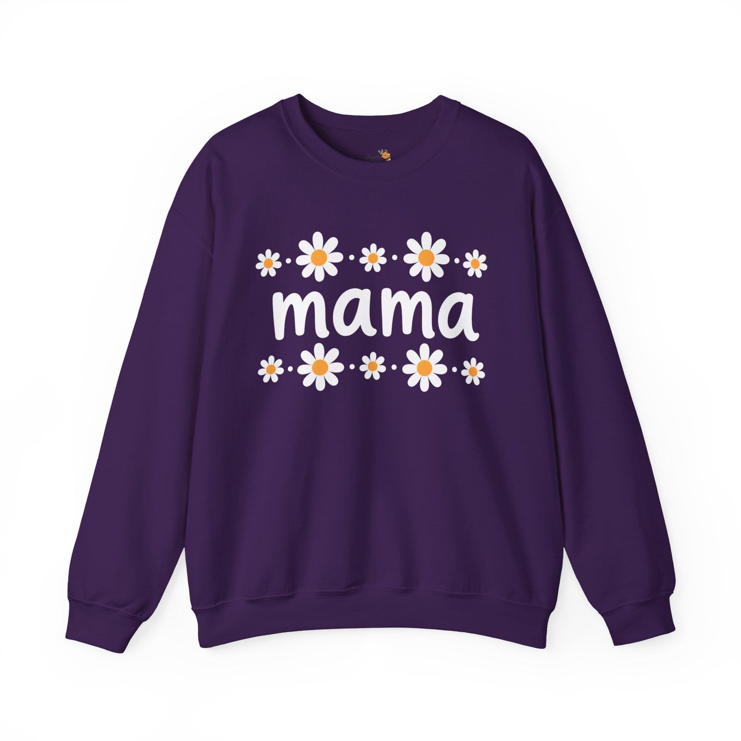 Retro Daisy Mama Crewneck • Floral Mama Sweatshirt • Cozy Motherhood Gift • Boutique Mom Pullover