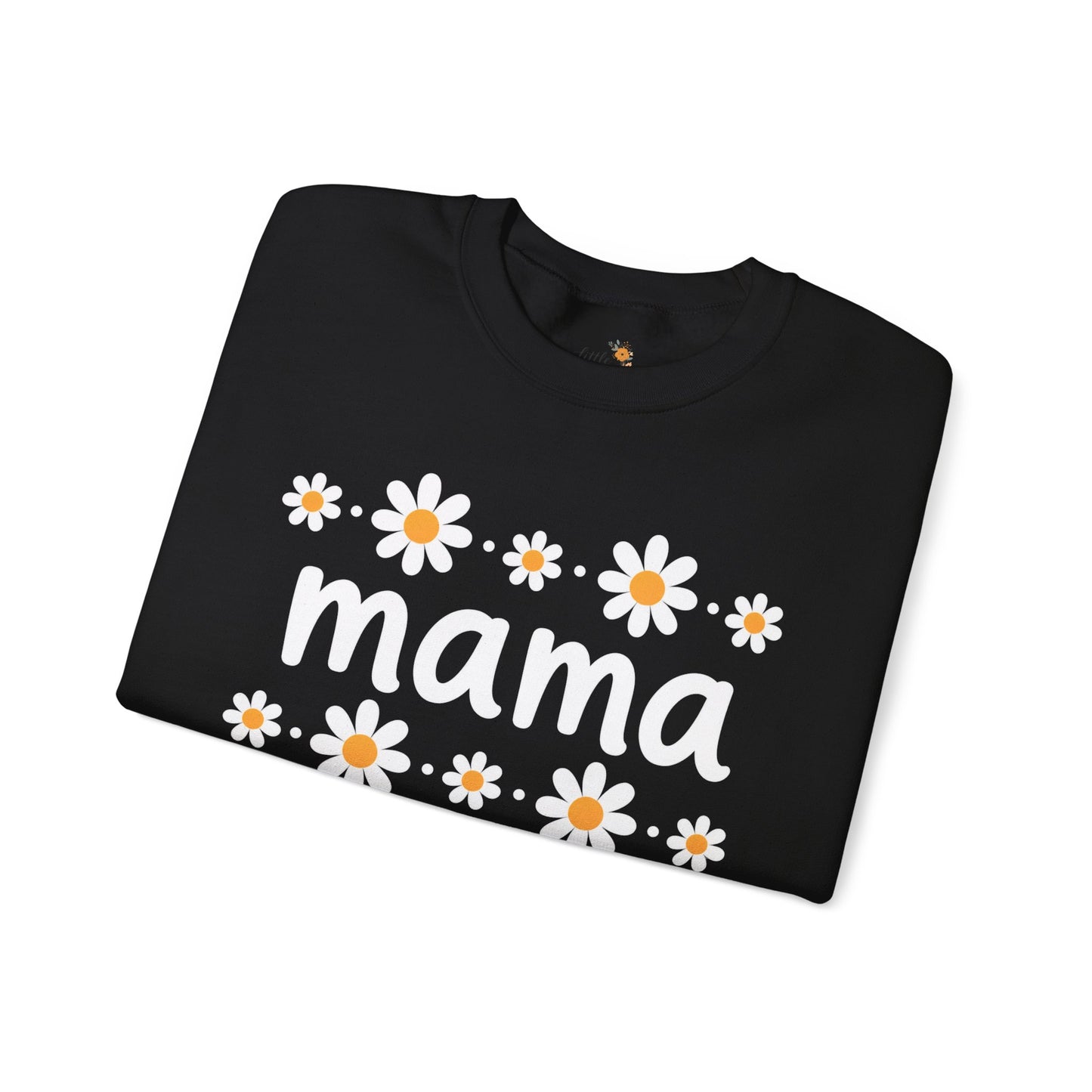 Retro Daisy Mama Crewneck • Floral Mama Sweatshirt • Cozy Motherhood Gift • Boutique Mom Pullover
