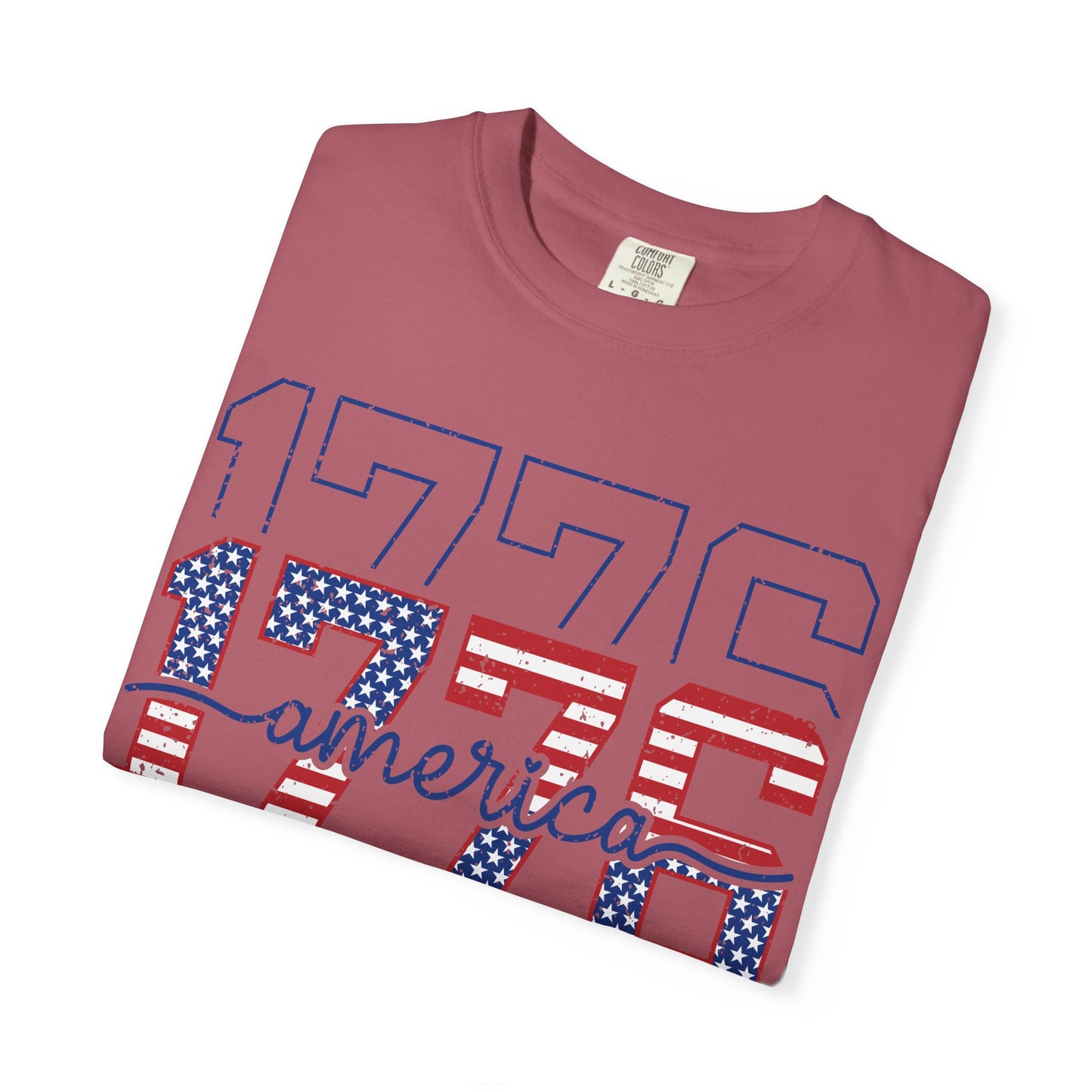 1776 Red White Blue Fourth of July T-Shirt • Vintage Patriotic Graphic Tee