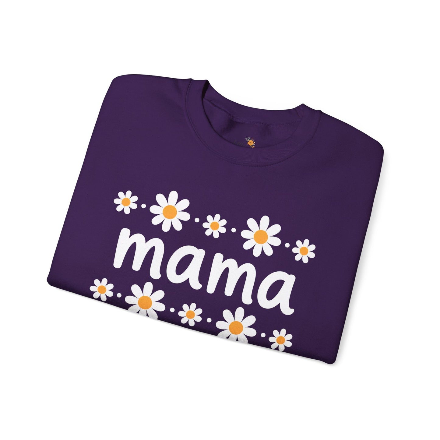 Retro Daisy Mama Crewneck • Floral Mama Sweatshirt • Cozy Motherhood Gift • Boutique Mom Pullover