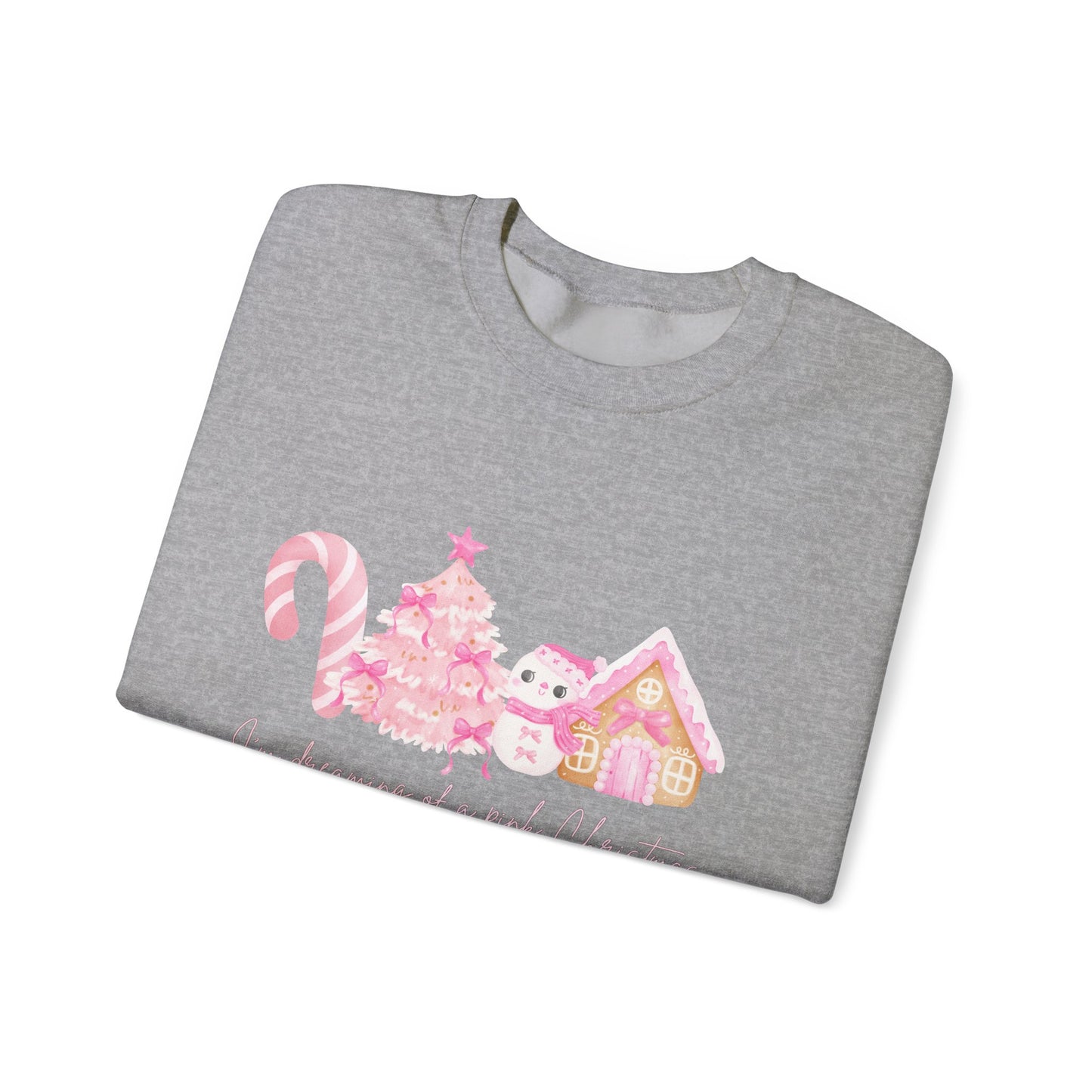 Pink Christmas Crewneck Sweatshirt