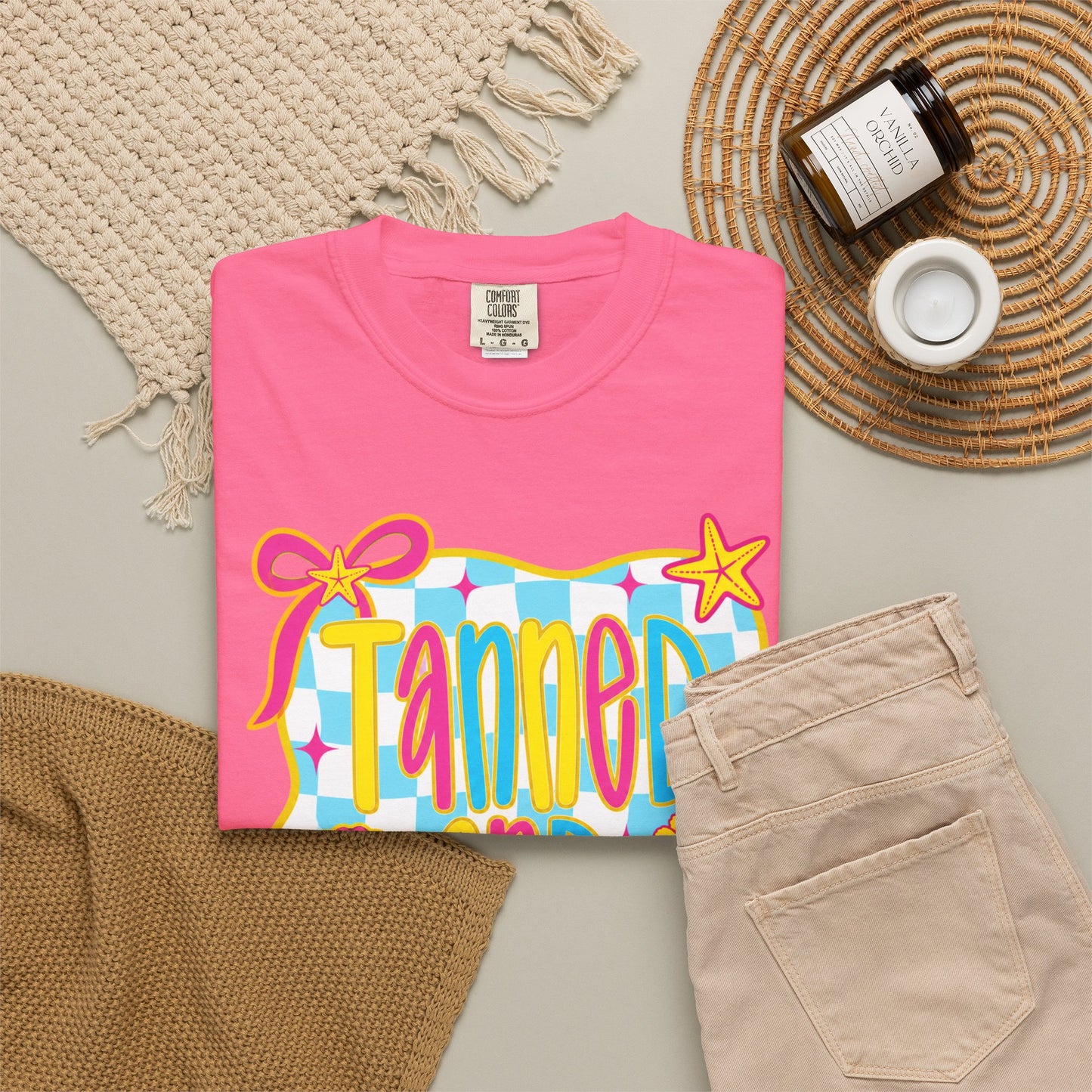 Tanned and Tipsy Shirt • Beach Vacation Graphic Tee • Summer Beach Girl Shirt • Tropical Summer Outfit