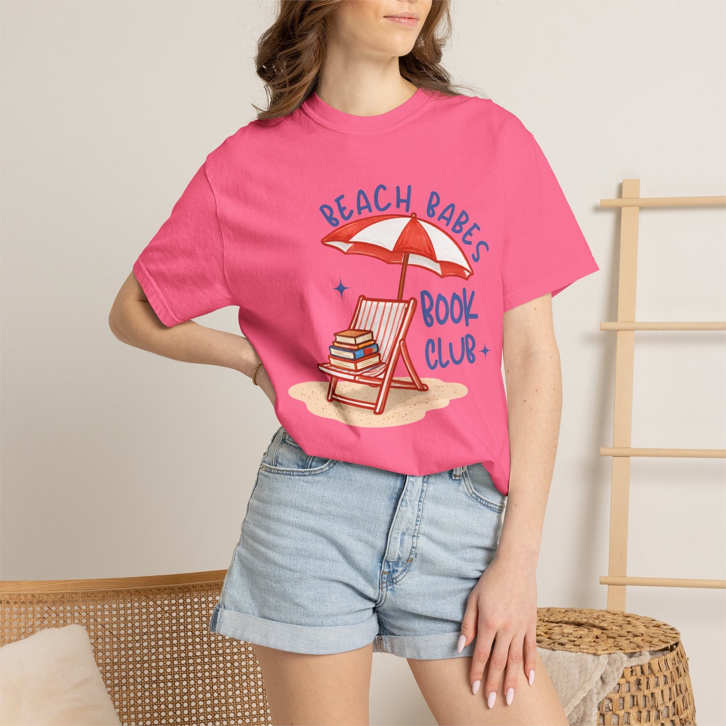 Beach Babes Book Club Shirt • Beach Reader Graphic Tee • Coastal Summer Book Lover Shirt • Vacation Outfit
