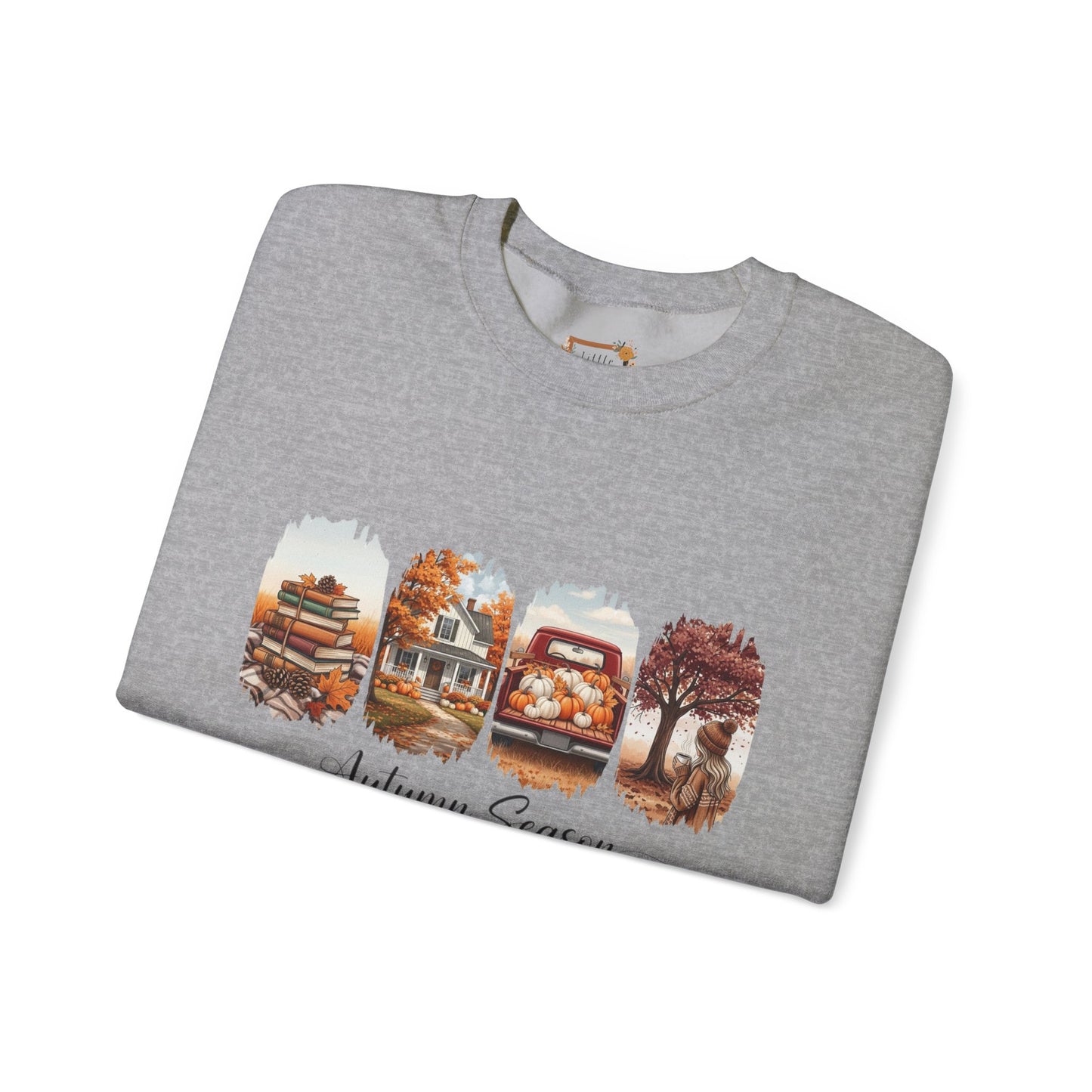 Cozy Autumn Sweatshirt - Unisex Heavy Blend Crewneck, Fall Fashion, Seasonal Gift, Thanksgiving, Everyday Comfort