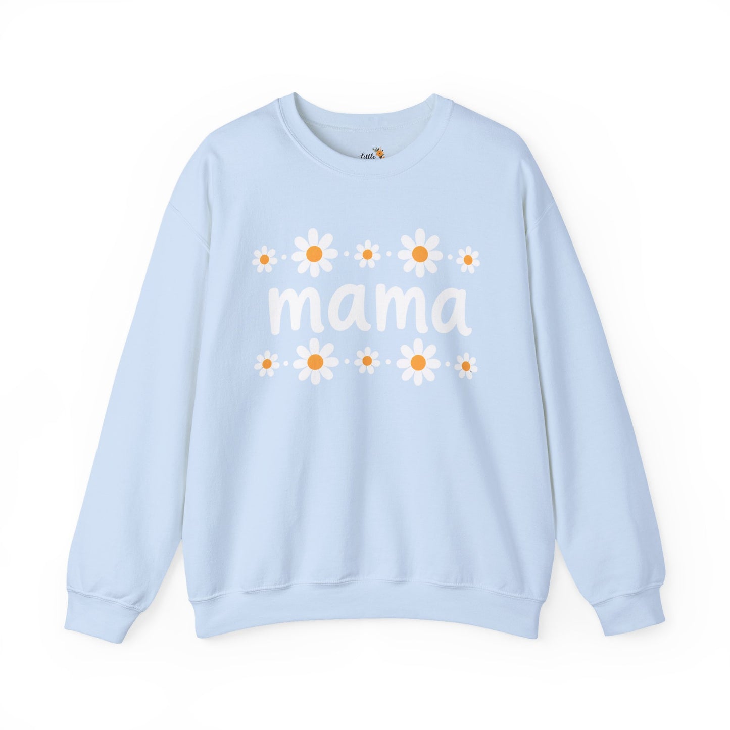 Retro Daisy Mama Crewneck • Floral Mama Sweatshirt • Cozy Motherhood Gift • Boutique Mom Pullover