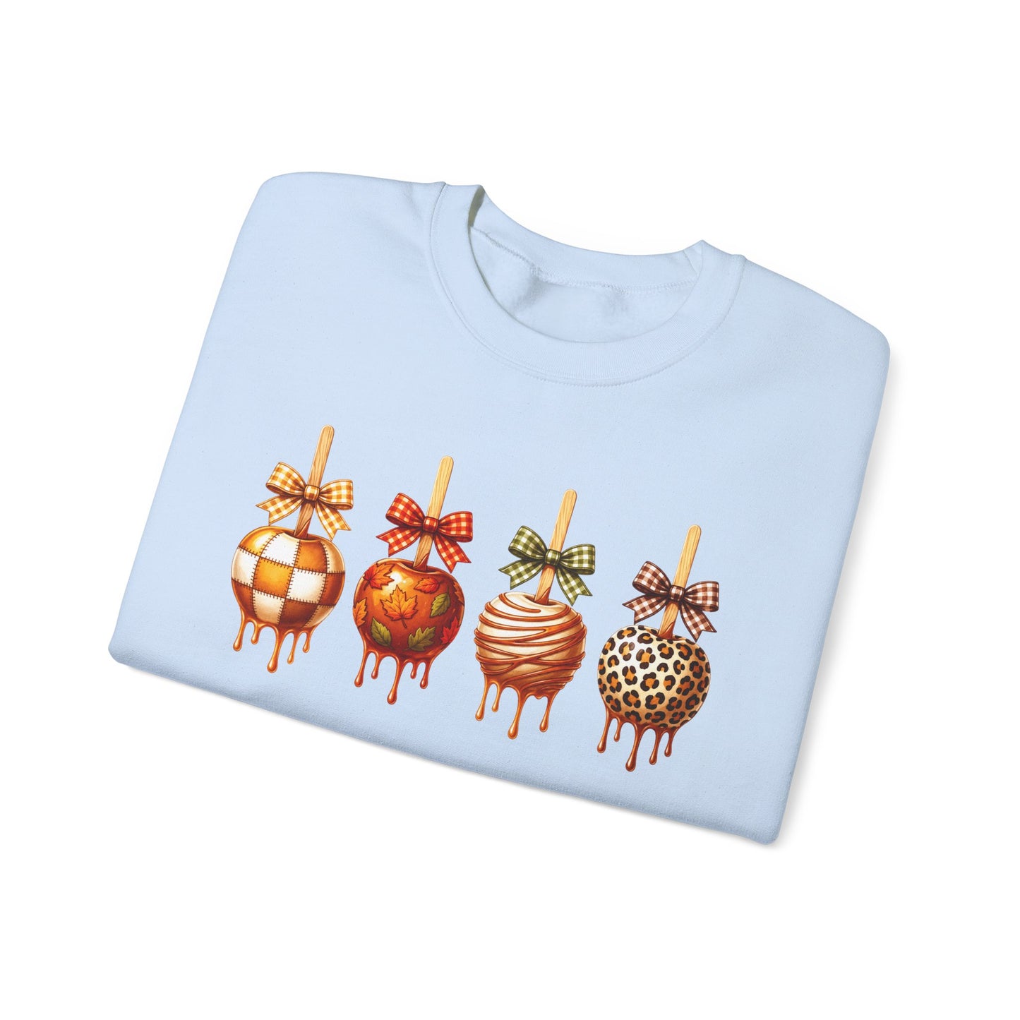 Caramel Apple Crewneck • Fall Apple Shirt • Autumn Graphic Tee • Baseball Caramel Apple Tee • Pumpkin Spice Shirt • Cute Fall Sweatshirt • Comfort Colors Tee