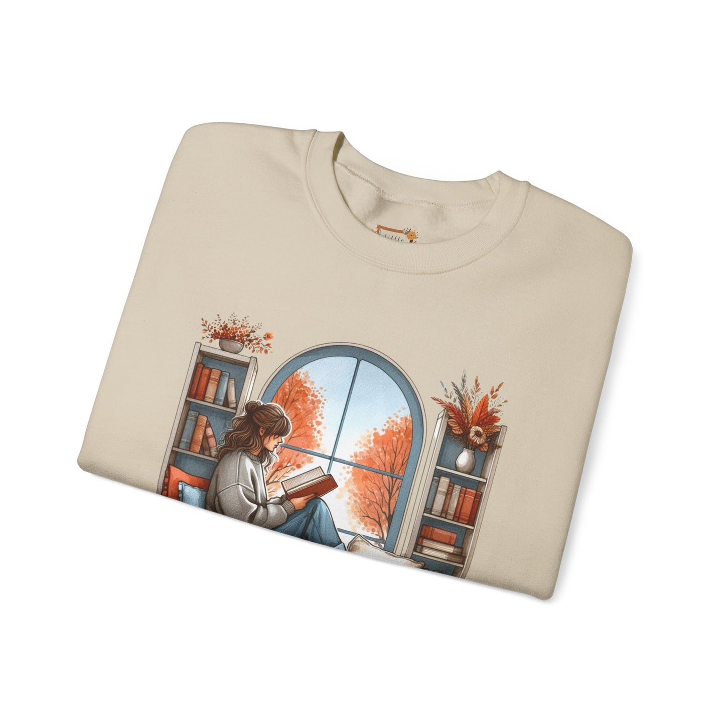 Reading Sweatshirt – Cozy Crewneck for Book Lovers | Perfect Gift for Readers, Students & Teachers | Soft & Durable,