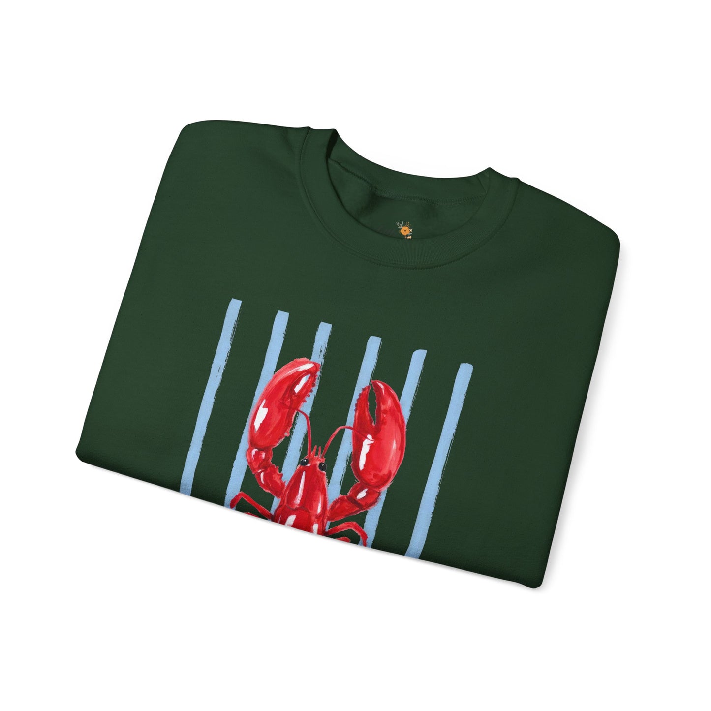 Coastal Lobster Sweatshirt • Beach Vacation Crewneck • Summer Coastal Graphic Sweatshirt • Nautical Pullover