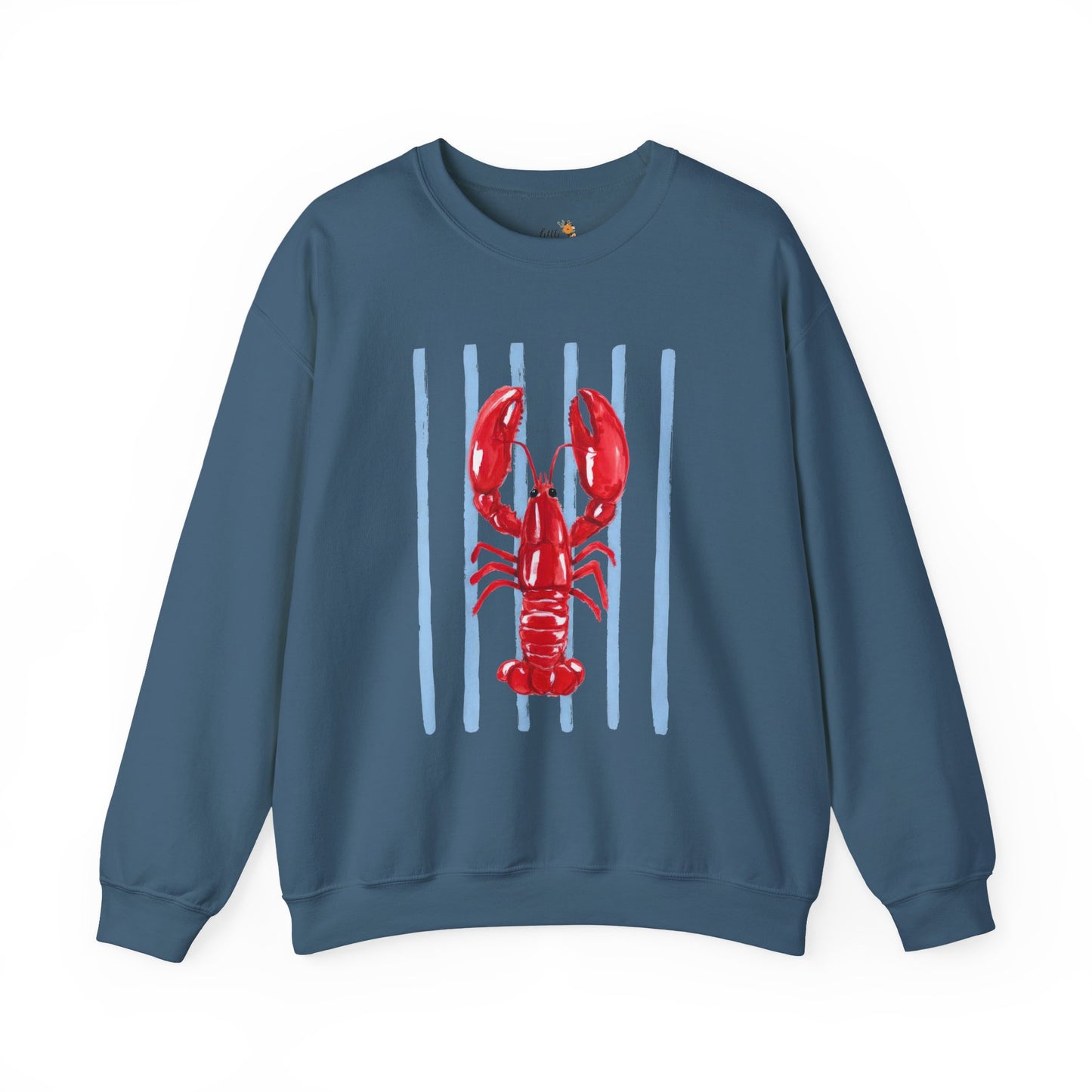 Coastal Lobster Sweatshirt • Beach Vacation Crewneck • Summer Coastal Graphic Sweatshirt • Nautical Pullover