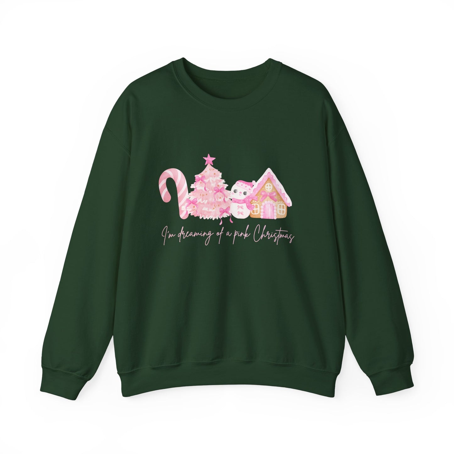 Pink Christmas Crewneck Sweatshirt