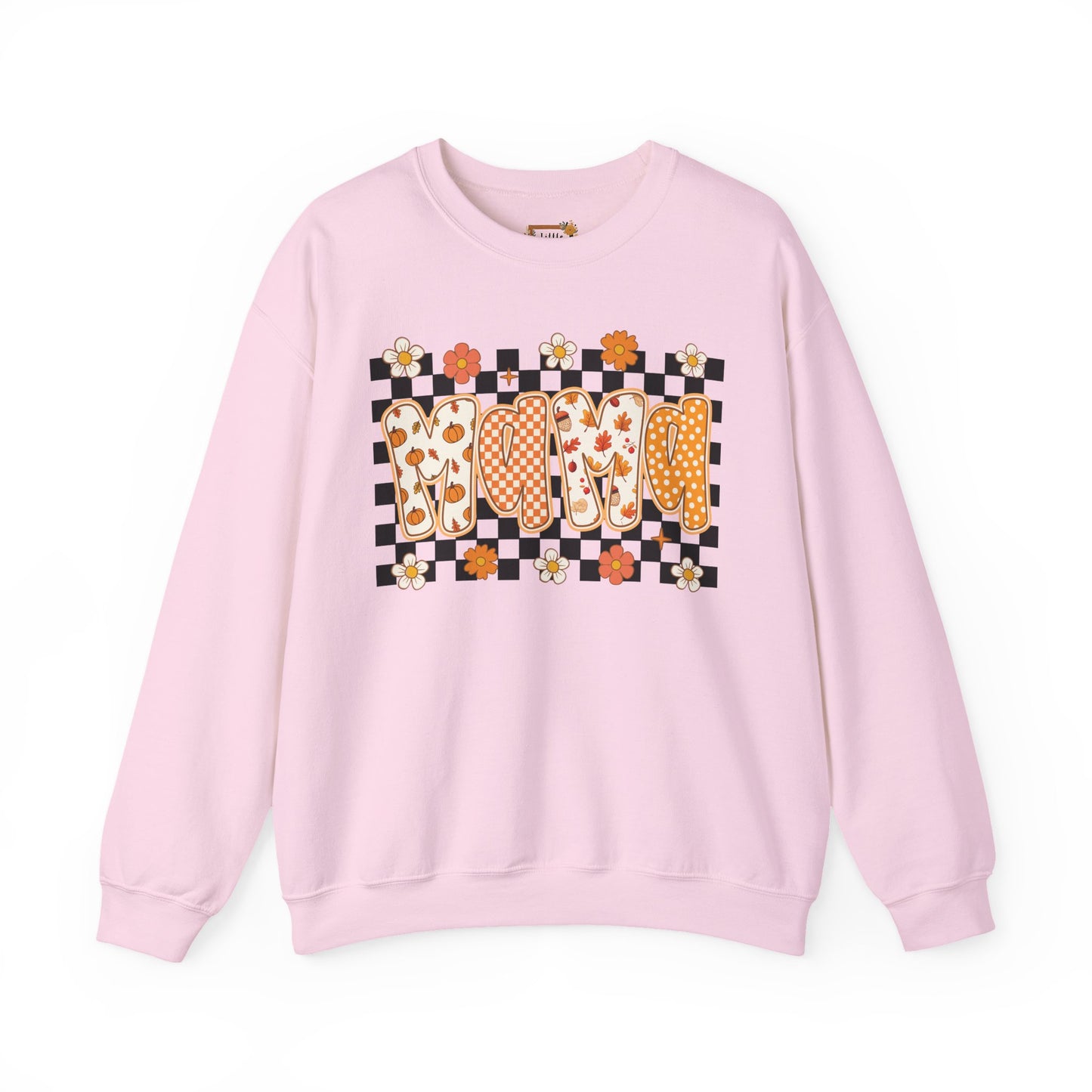 Boho Floral Crewneck Sweatshirt, Cozy Casual Wear, Perfect for Moms, Gift for Mother's Day, Trendy Layering Piece, Everyday Comfort