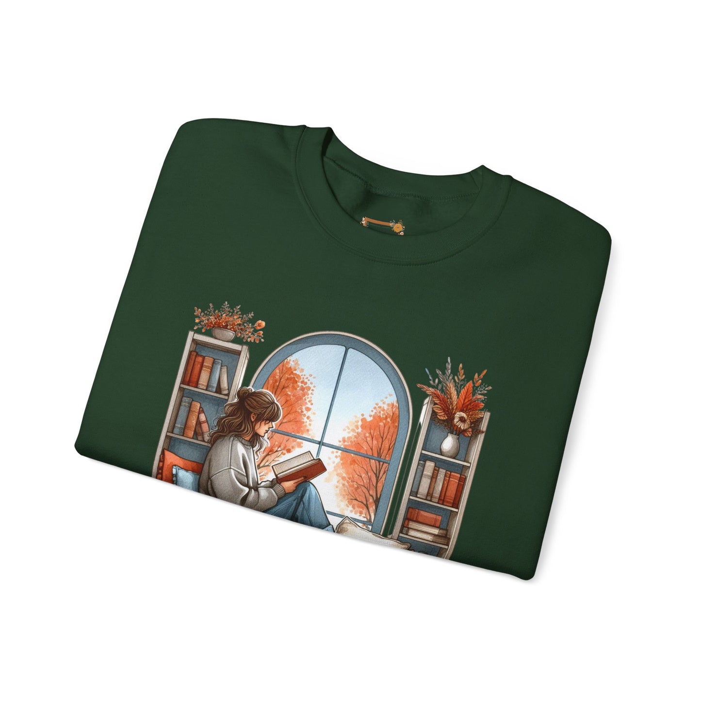 Reading Sweatshirt – Cozy Crewneck for Book Lovers | Perfect Gift for Readers, Students & Teachers | Soft & Durable,