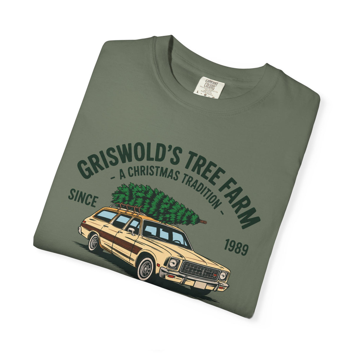 Christmas Tree Farm Tee — “Griswold’s Tree Farm” Family Christmas Graphic T-Shirt