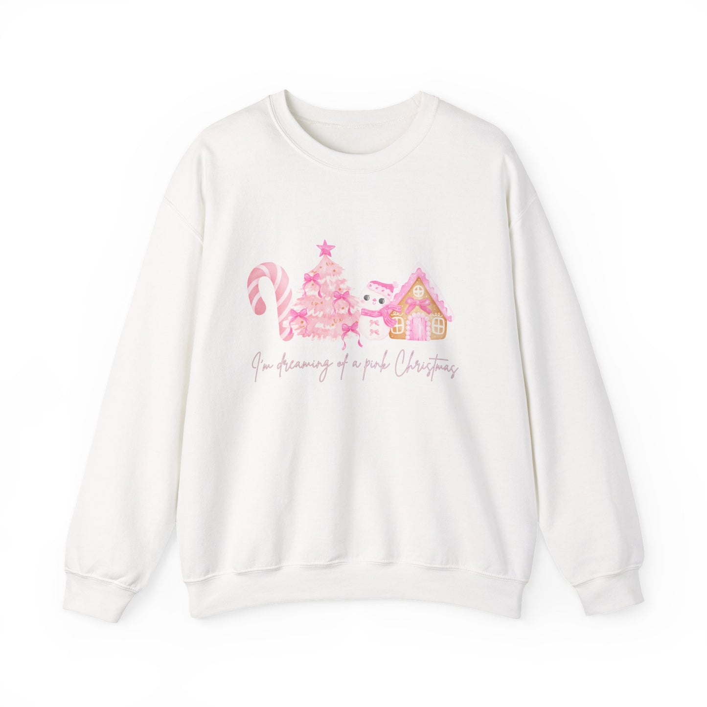 Pink Christmas Crewneck Sweatshirt